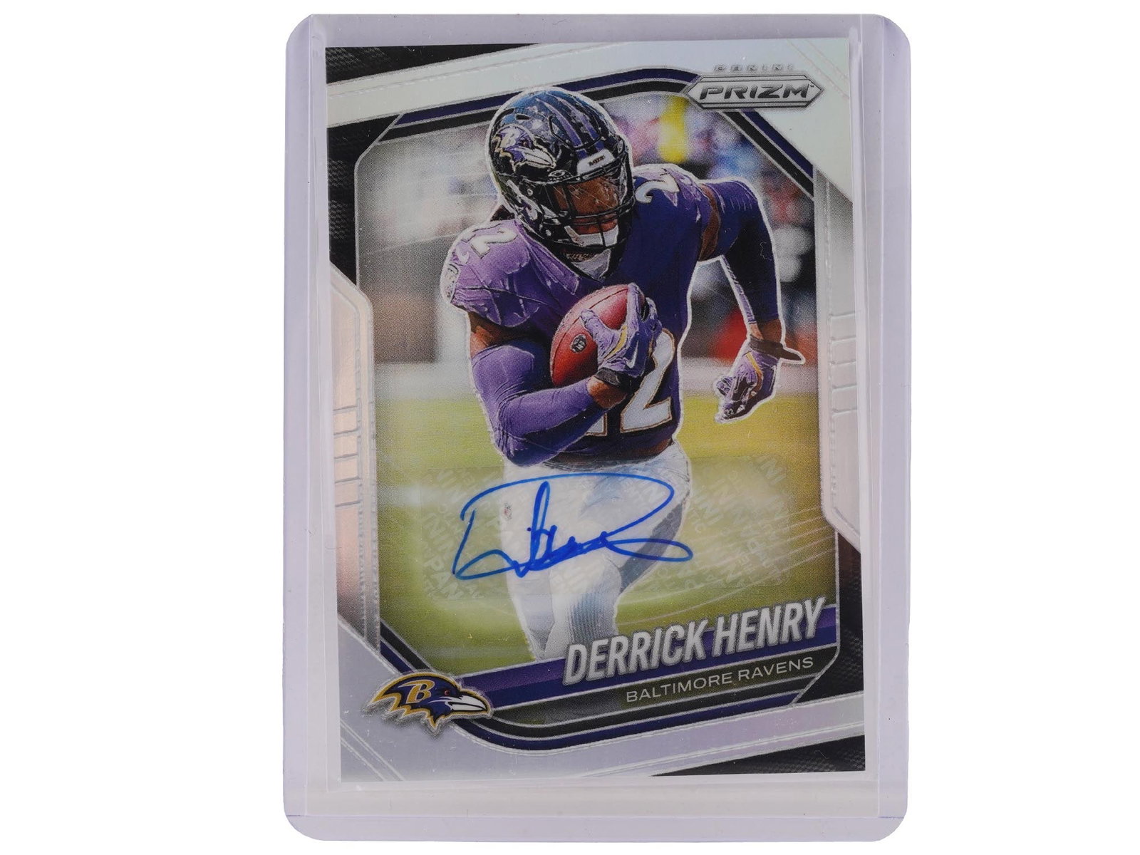 DERRICK HENRY 2025 PANINI SILVER PRIZM AUTO (1 of 2)