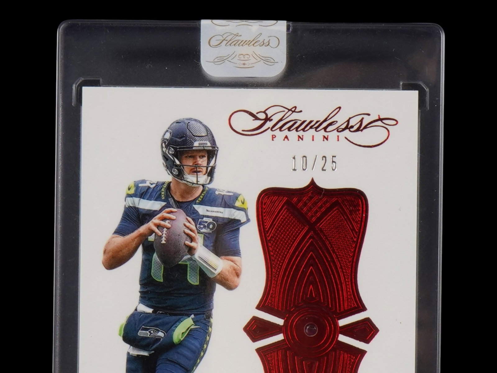 2025 FLAWLESS SAM DARNOLD RUBY GEMSTONE /25 - 3