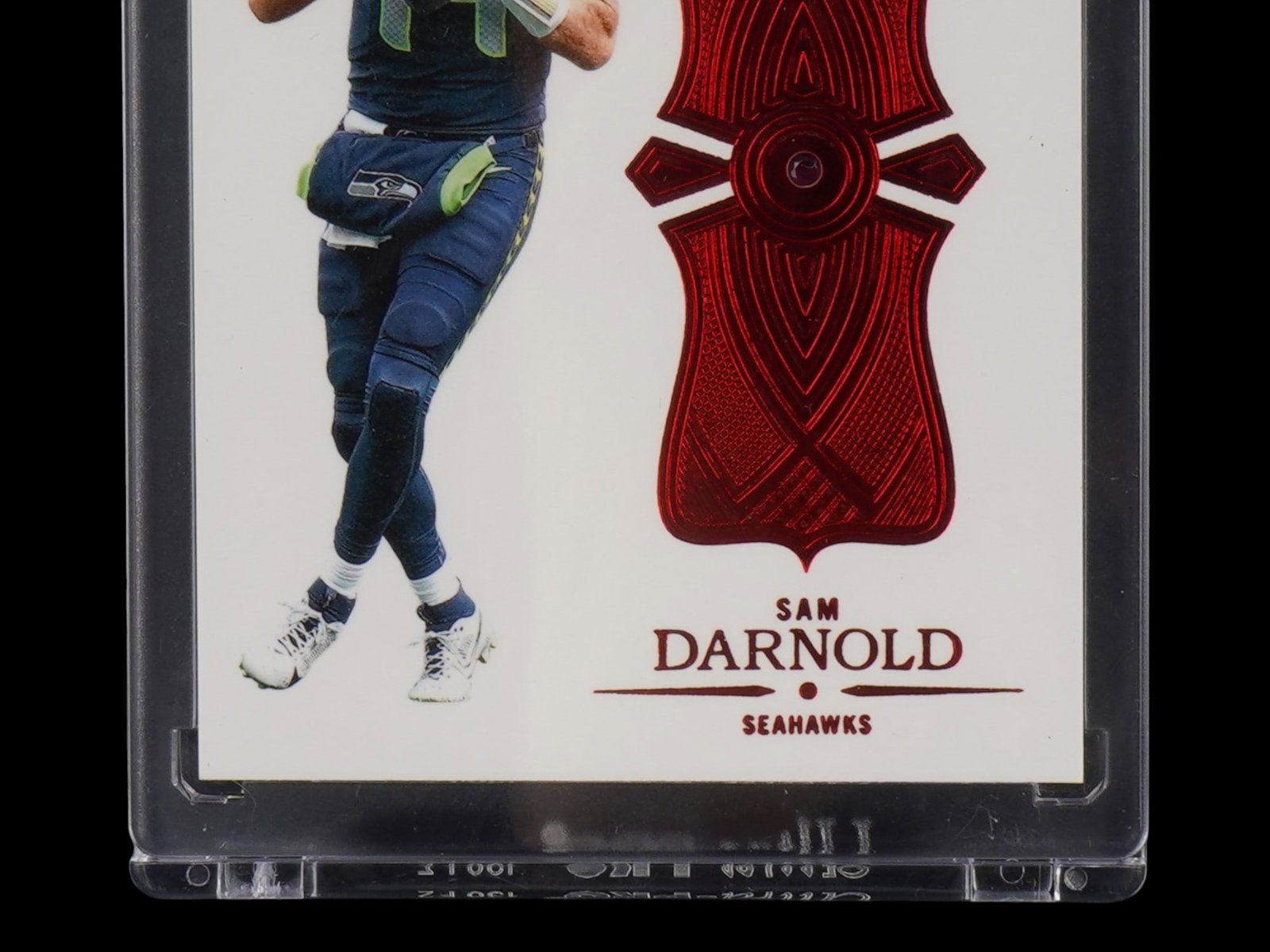 2025 FLAWLESS SAM DARNOLD RUBY GEMSTONE /25 - 4