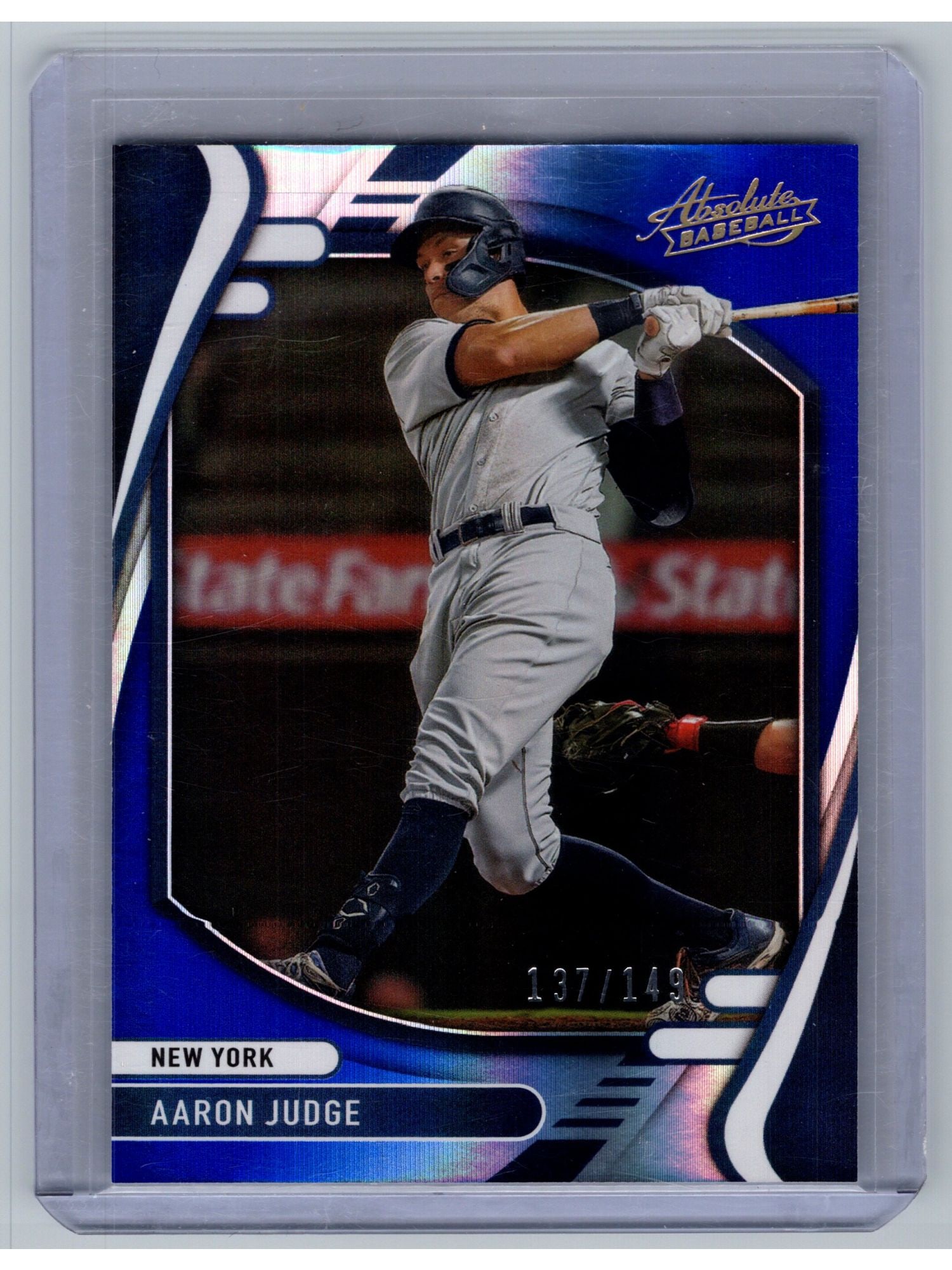 2022 PANINI ABSOLUTE BLUE SPECTRUM AARON JUDGE #15 /149 (1 of 3)