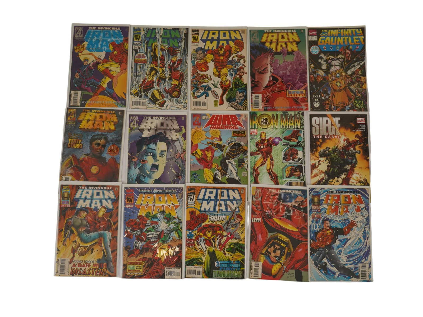 ASSORTED MARVEL IRON MAN COMICS - 2