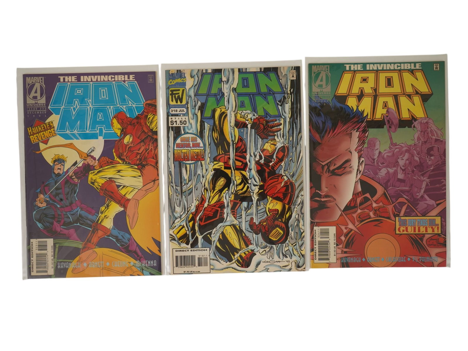 ASSORTED MARVEL IRON MAN COMICS - 5