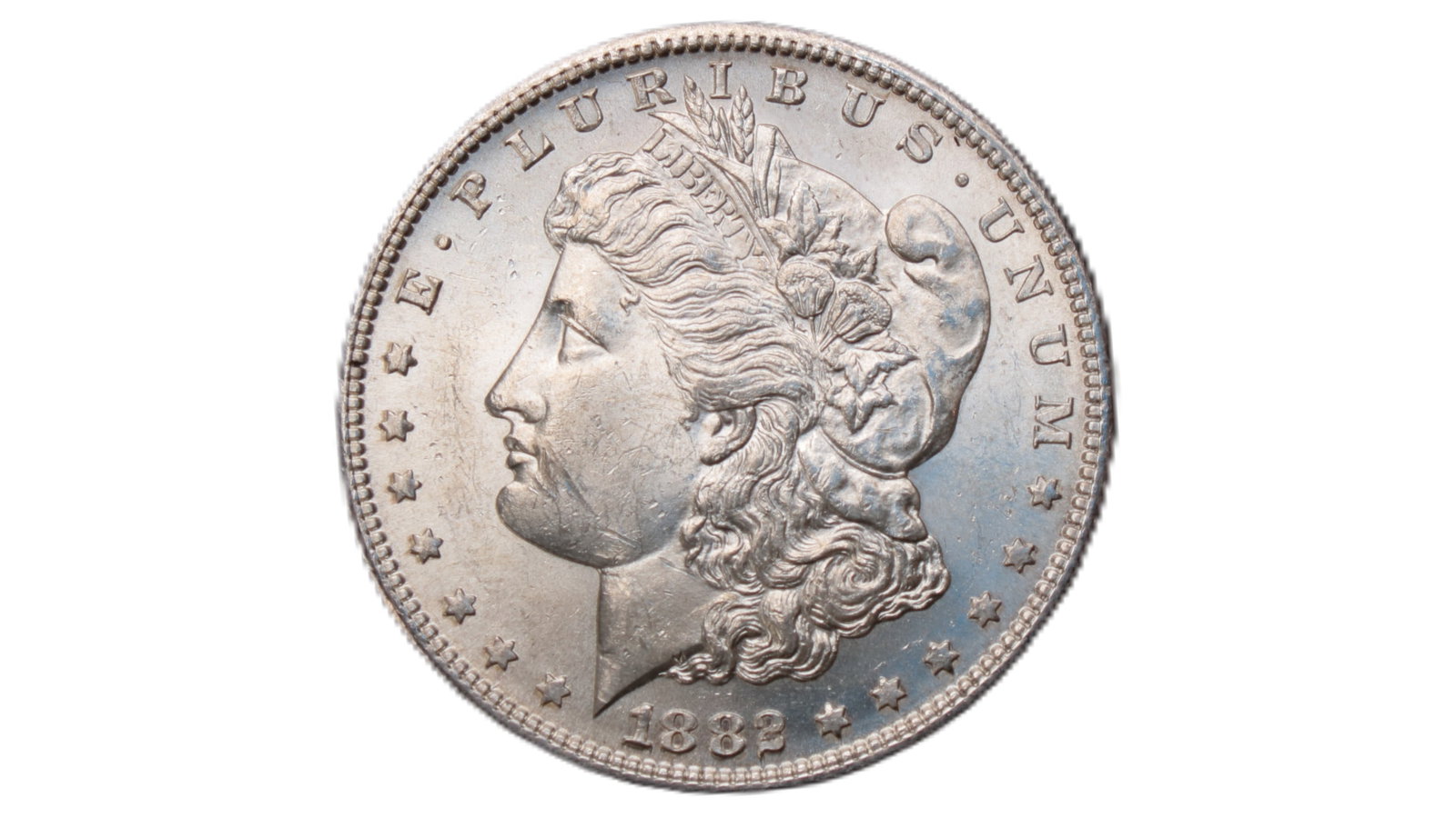 1882-S Morgan Silver Dollar Choice BU: 1882-S Morgan Silver Dollar Choice BU