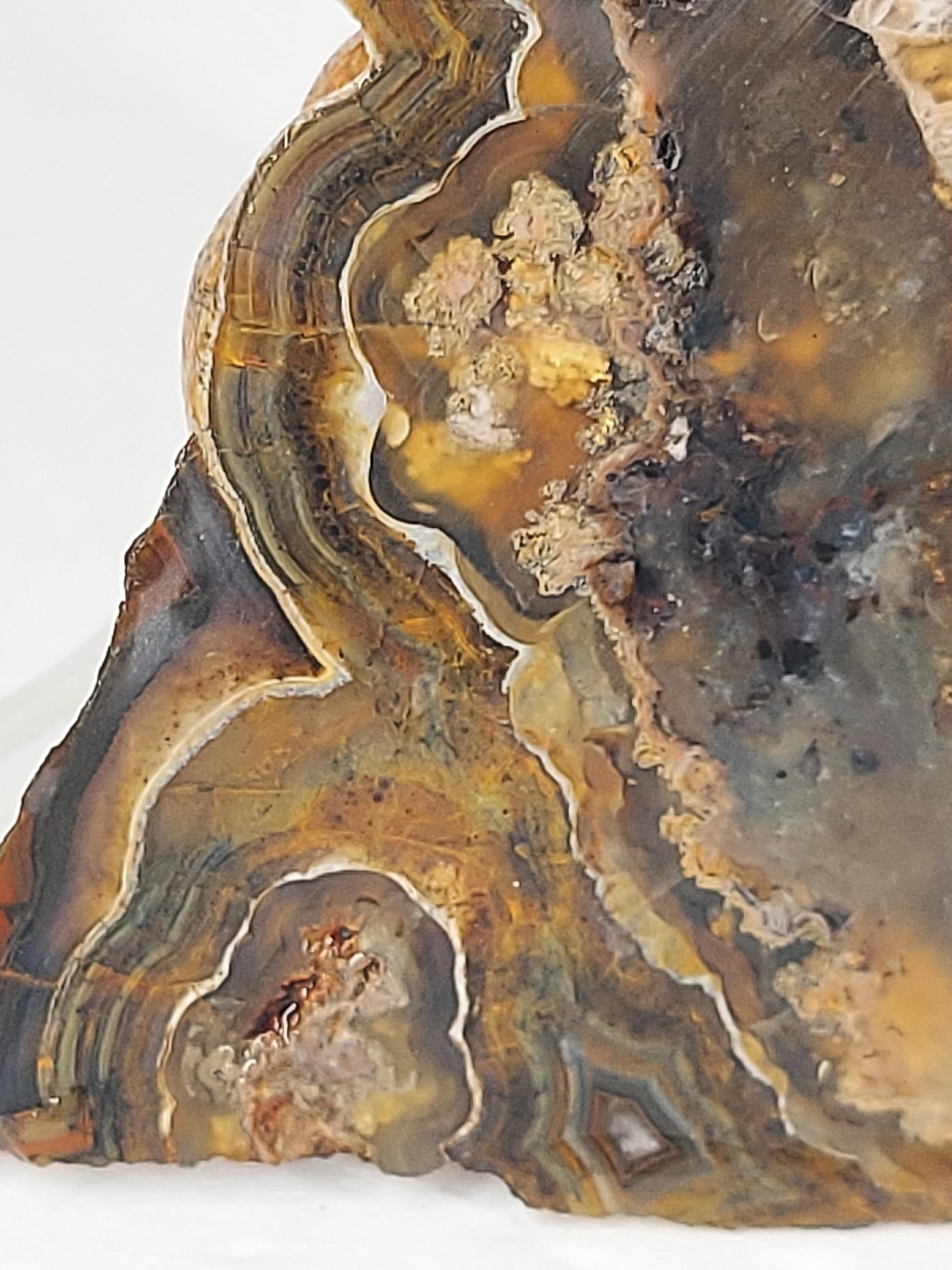 Banded Plume/Moss Agate - 10