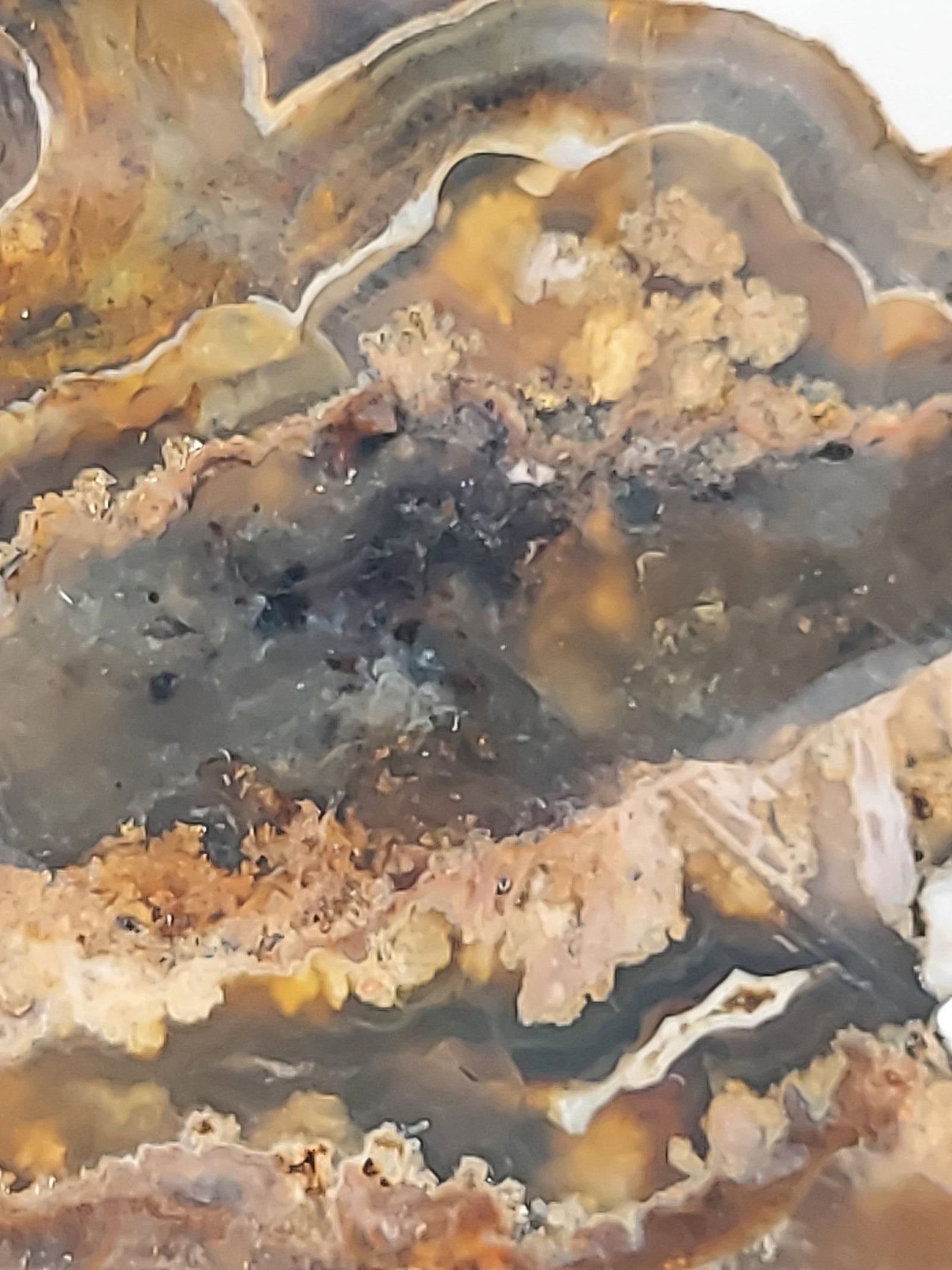 Banded Plume/Moss Agate - 12