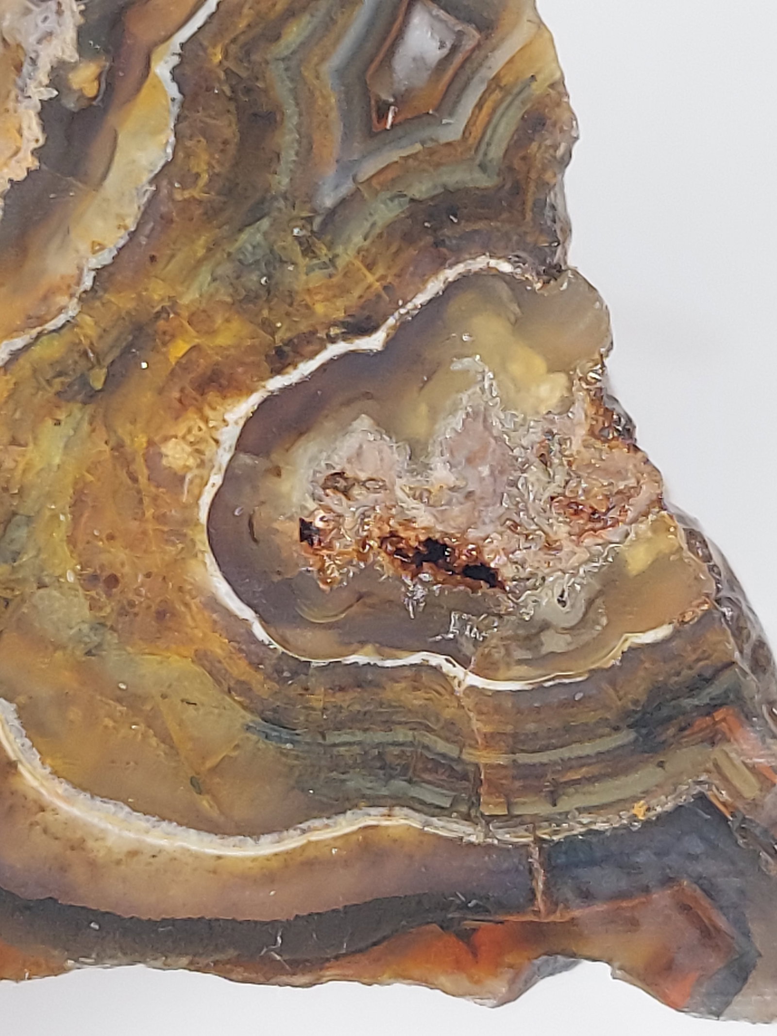 Banded Plume/Moss Agate - 5