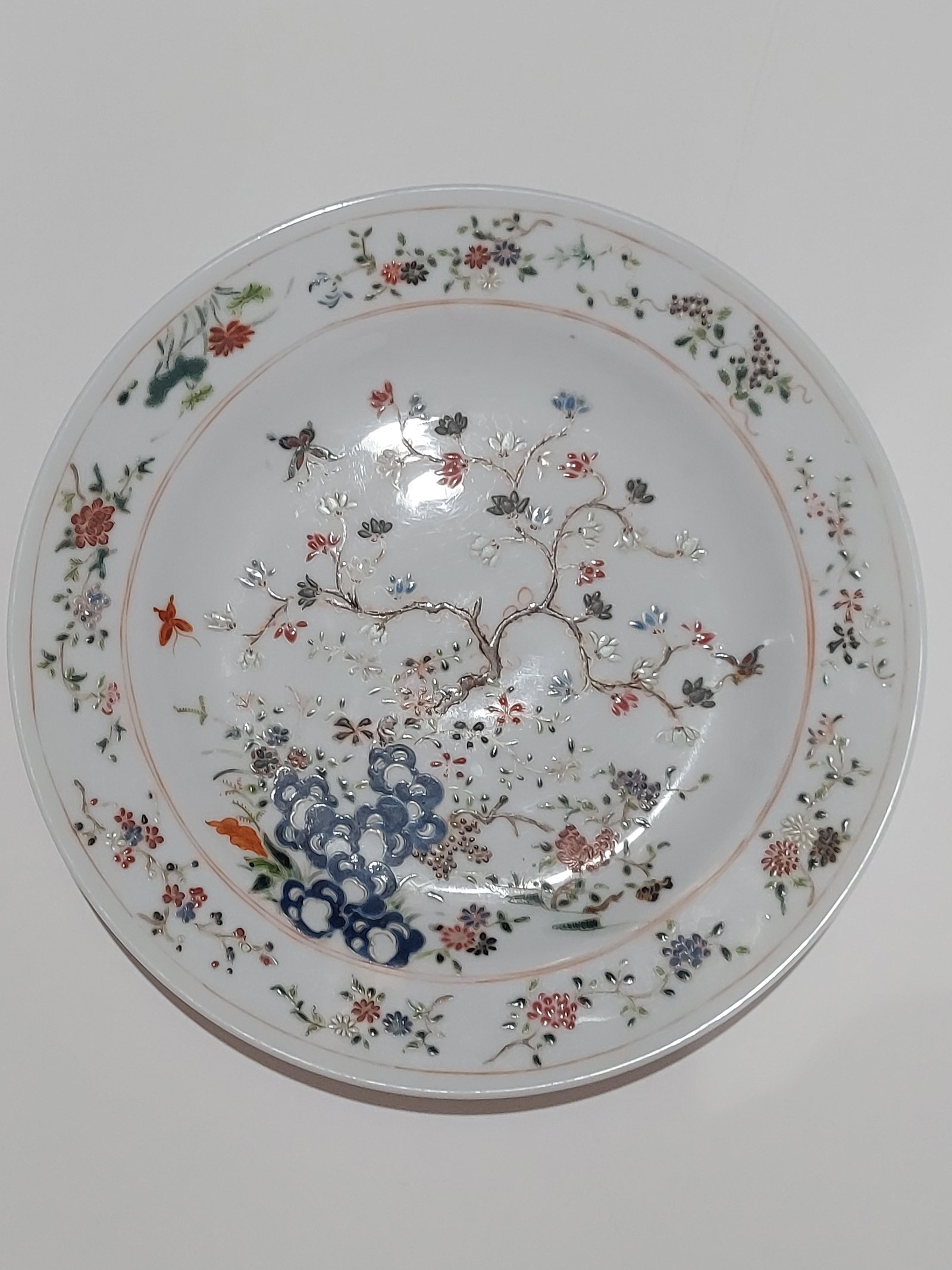FAMILLE ROSE DISH YONGZHENG-QIANLONG PERIOD (1 of 20)