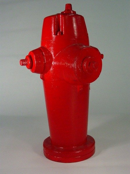 Movie Production Made Fiberglass Red Fireman Fire: Movie Production Made Fiberglass Red Fireman Fire Hydrant
