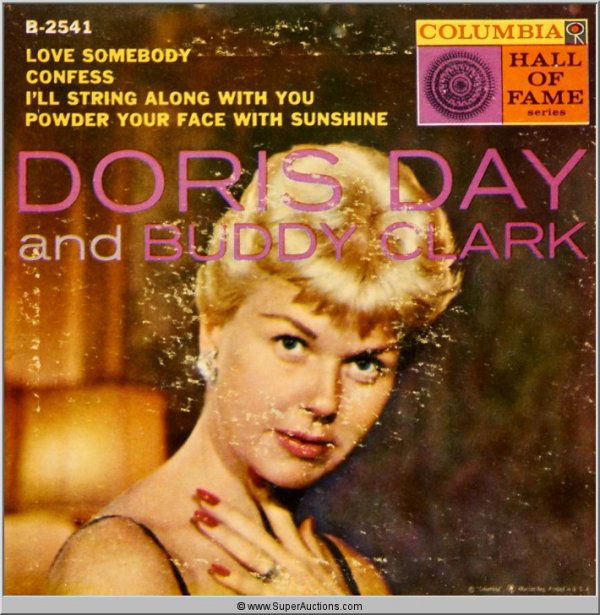 Records 45 RPM {Doris Day Collection}: 46+ Records from the Doris Day Collection / Sample Songs Titles: "Love Somebody" ~ "Just One of Those Things" ~ "Rock-In Robin" ~ "Let It Ring" ~ "Lost In Loveliness" ~ "Glass Bottom Boat" ~ "Roly Pol