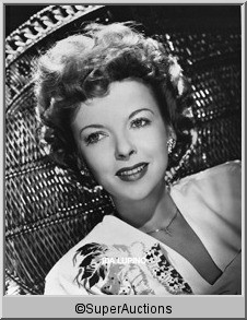 Ida Lupino Negative: Ida Lupino from The Max Factor Collection / (1) 8 x 10 Negative Headshot of Ida Lupino