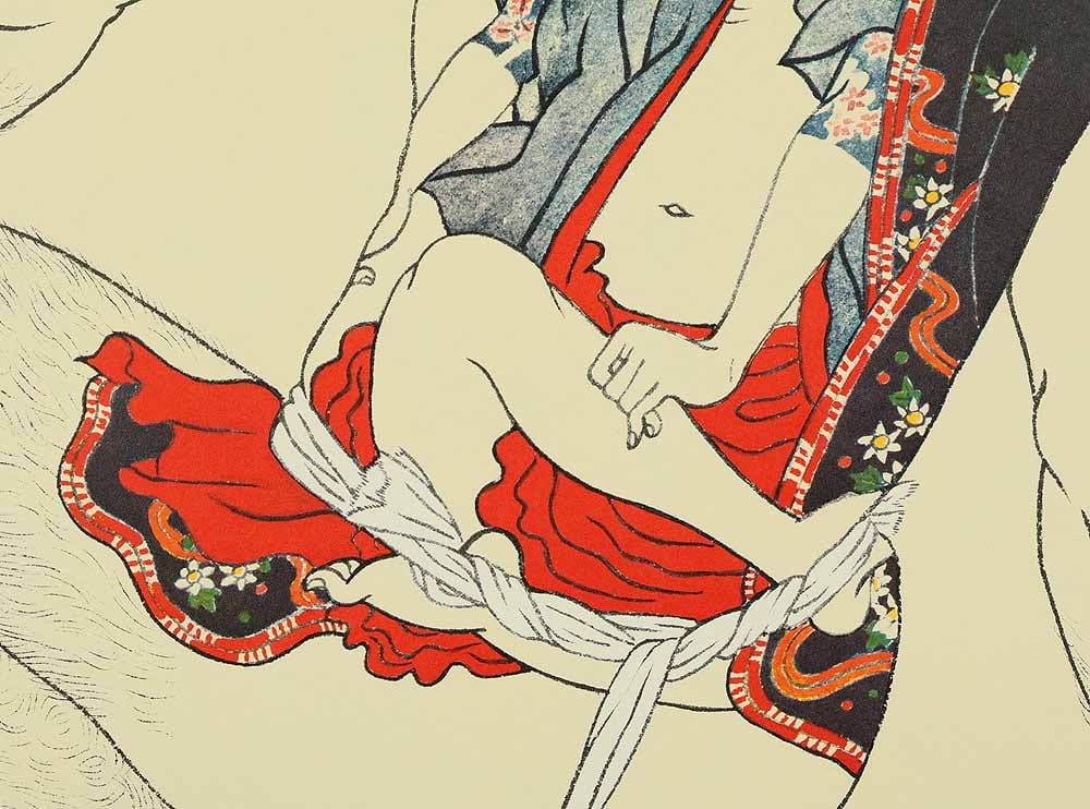Mishima Go (1924-1988) Photolithography From "Mishima Go gashu Wakamono" - 8