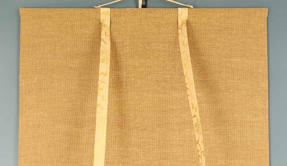 Shuji Japanese hanging scroll / Two Fierce Tigers on Cliff with Original Box (Tomobako) - 3