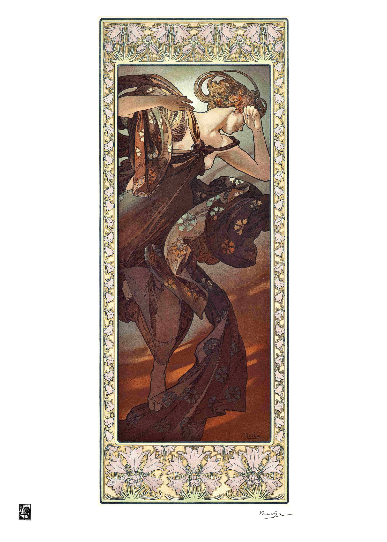 Alphonse Mucha "AFTER" Lithograph Art Poster (1 of 1)