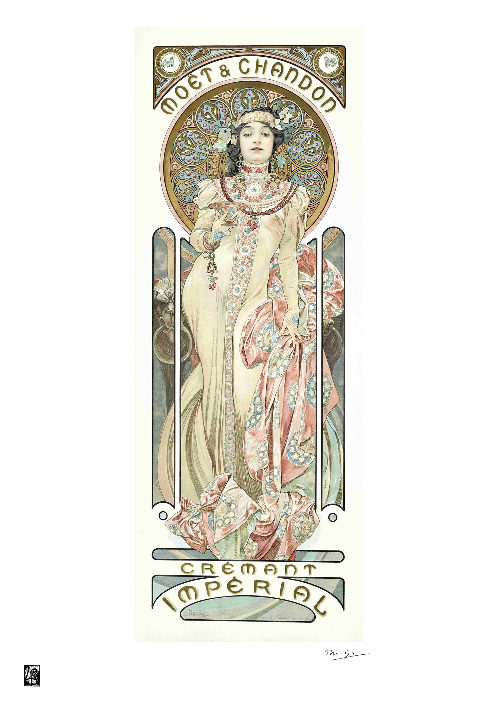 Alphonse Mucha "AFTER" Lithograph Art Poster: Alphonse Mucha "AFTER" Lithograph Art PosterDimensions: 50 x 65 cmThe work may date between 2000 and 2016.The work is being sold as a tribute to the master's work.All copyrights are the property of th