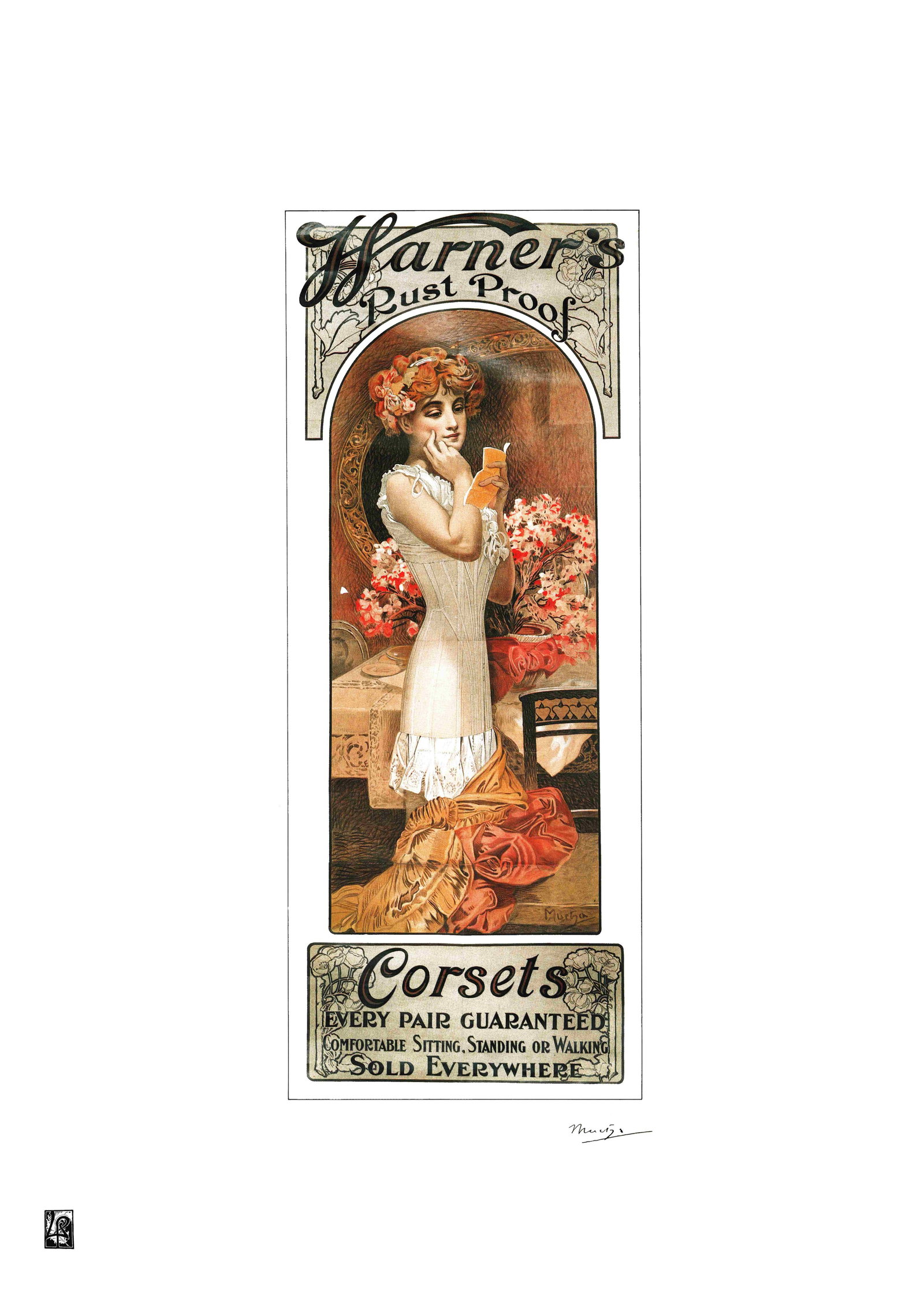 Alphonse Mucha "AFTER" Lithograph Art Poster: Alphonse Mucha "AFTER" Lithograph Art PosterDimensions: 50 x 65 cmThe work may date between 2000 and 2016.The work is being sold as a tribute to the master's work.All copyrights are the property of th
