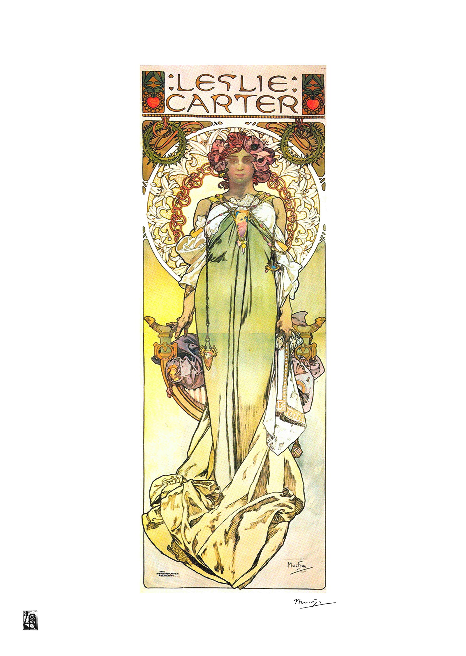 Alphonse Mucha "AFTER" Lithograph Art Poster: Alphonse Mucha "AFTER" Lithograph Art Poster. Dimensions: 50 x 65 cm. The work may date between 2000 and 2016.. The work is being sold as a tribute to the master's work.. All copyrights are the proper