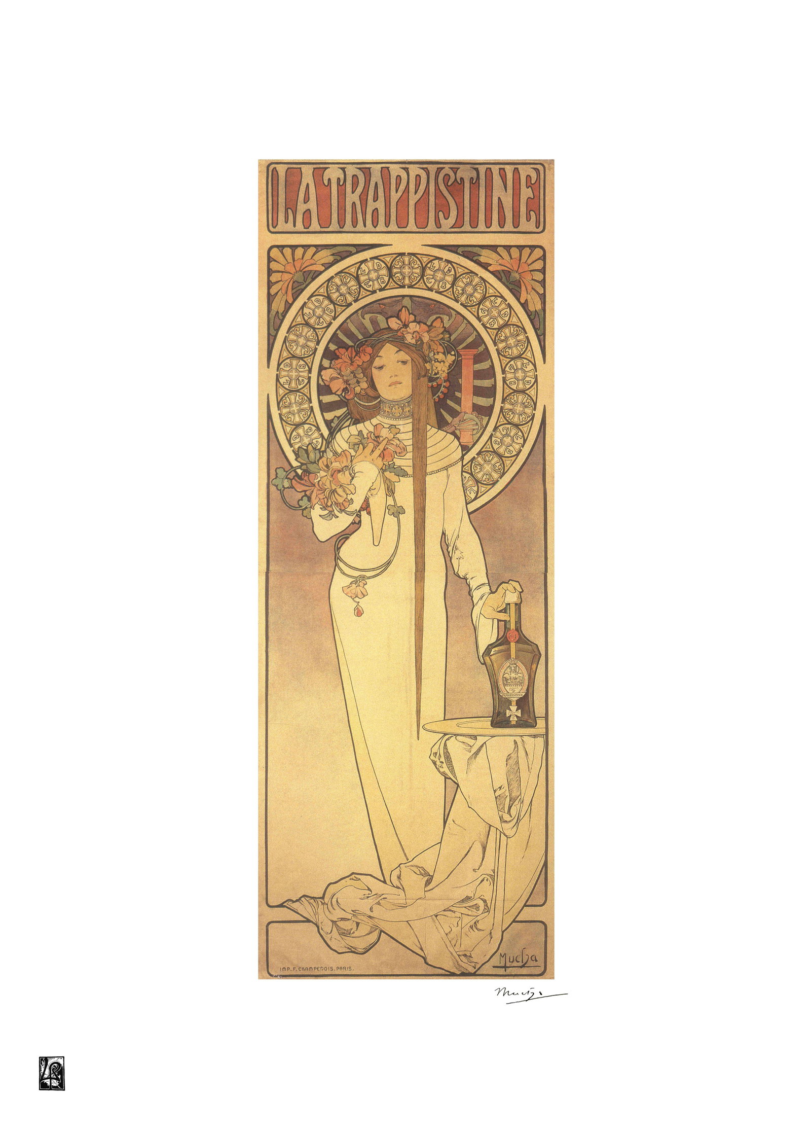 Alphonse Mucha "AFTER" Lithograph Art Poster (1 of 1)