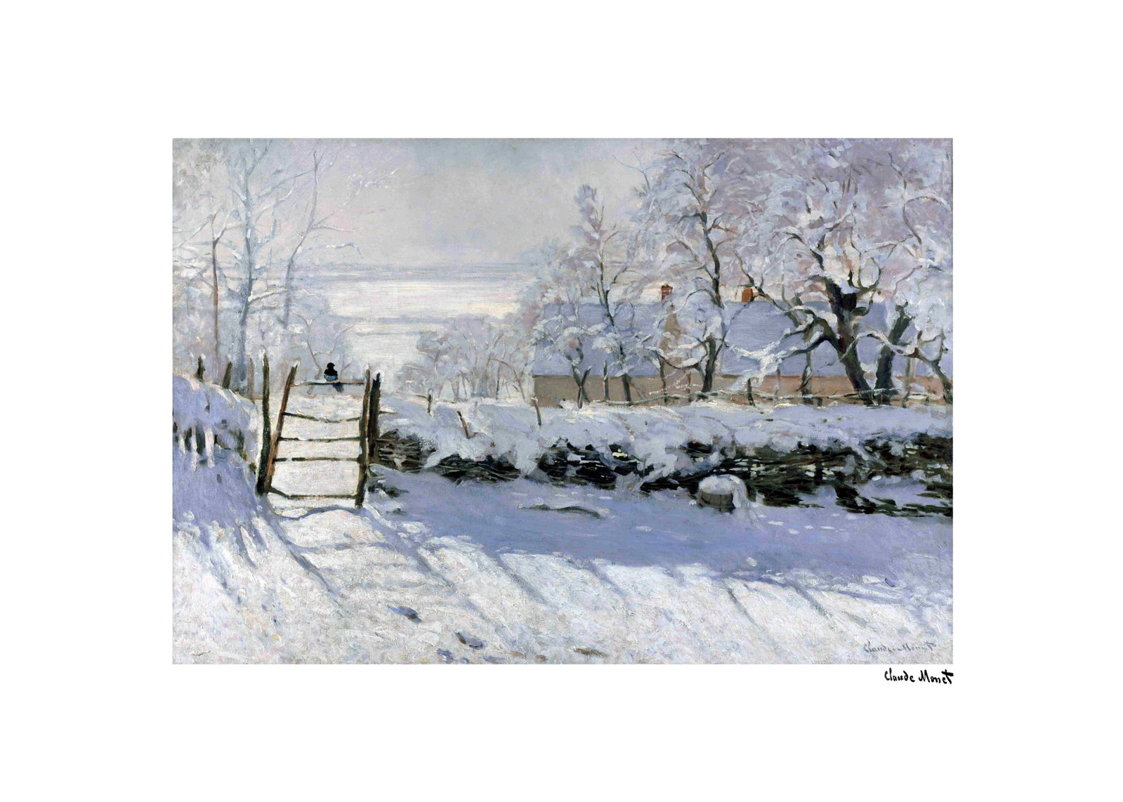 Claude Monet (AFTER) lithograph poster: author: Claude Monet Technique: Off set lithography Sheet size: 50 x 65 cm Paper type: Fabriano Cotton Privilege Executed: 2000