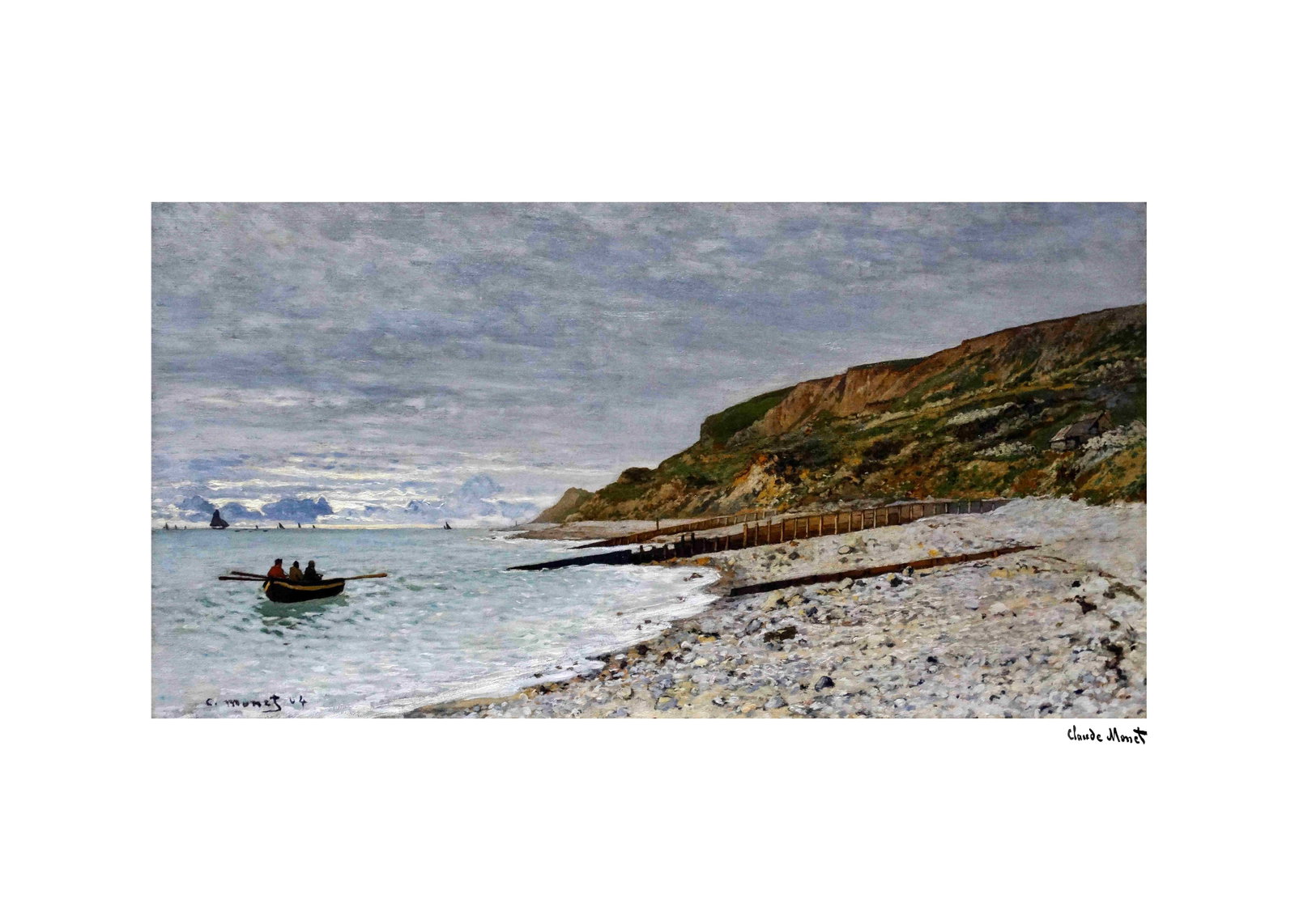 Claude Monet (AFTER) lithograph poster (1 of 1)