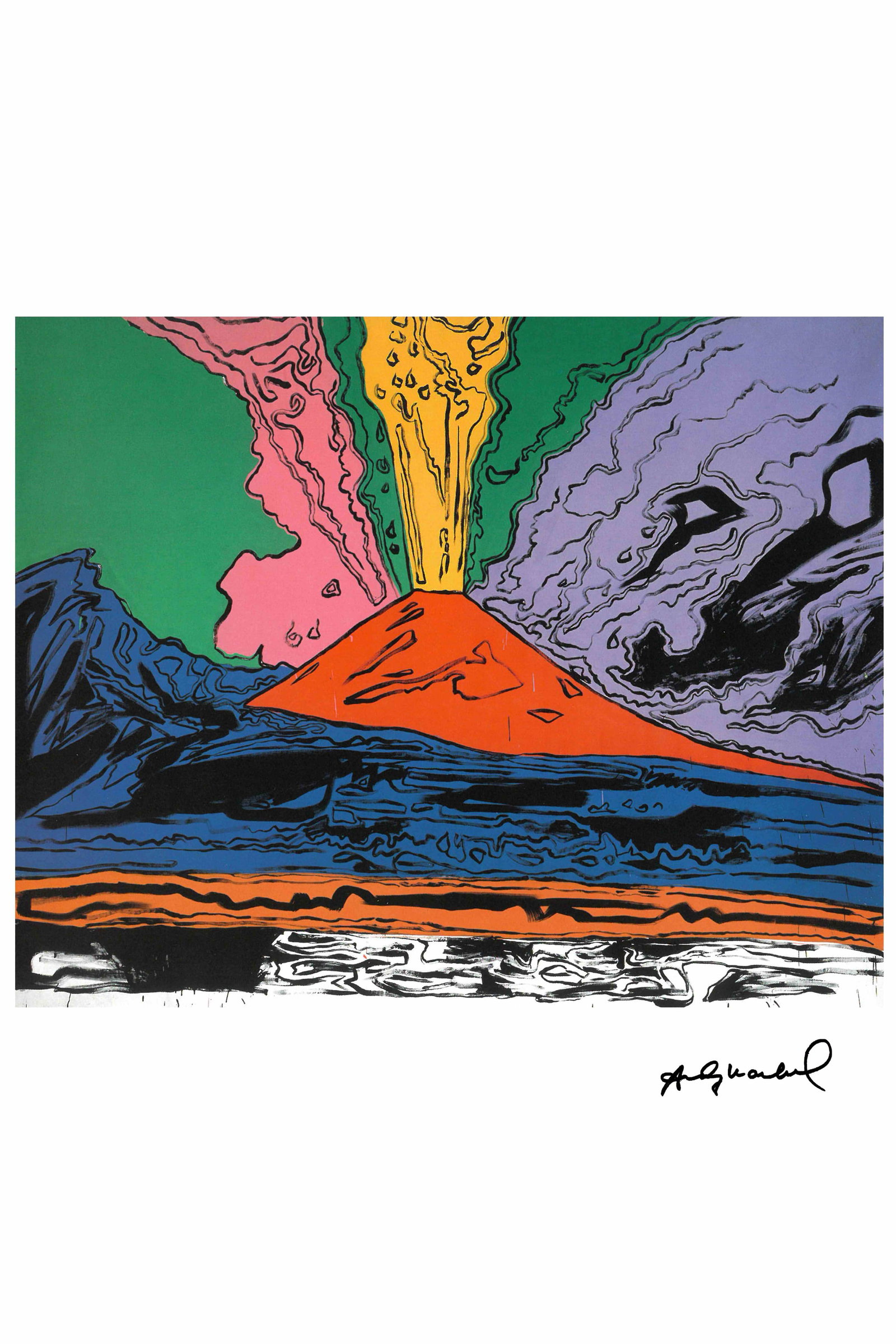Andy Warhol (AFTER) silkscreen poster: Author Andy Warhol Technique: Silkscreen poster sheet size: 50 x 65 cm Paper type: Cotton Privilege Executed: 2000 - 2010