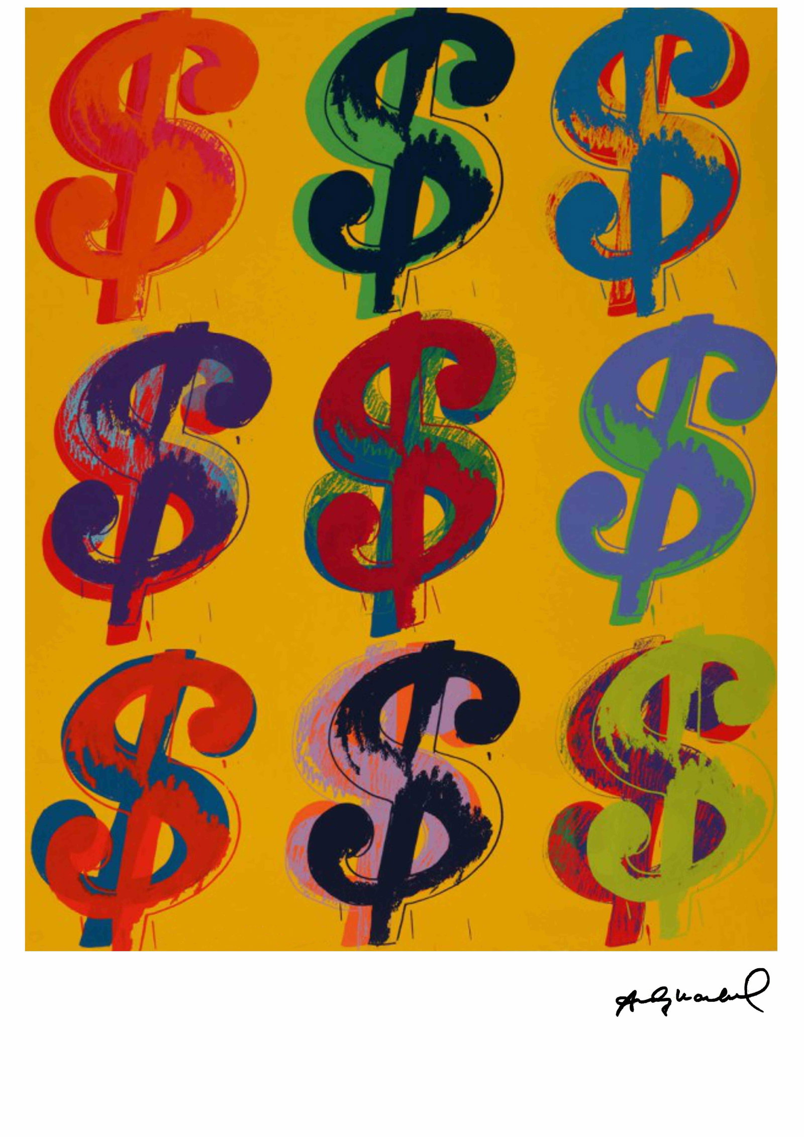 Andy Warhol (AFTER) silkscreen poster (1 of 1)