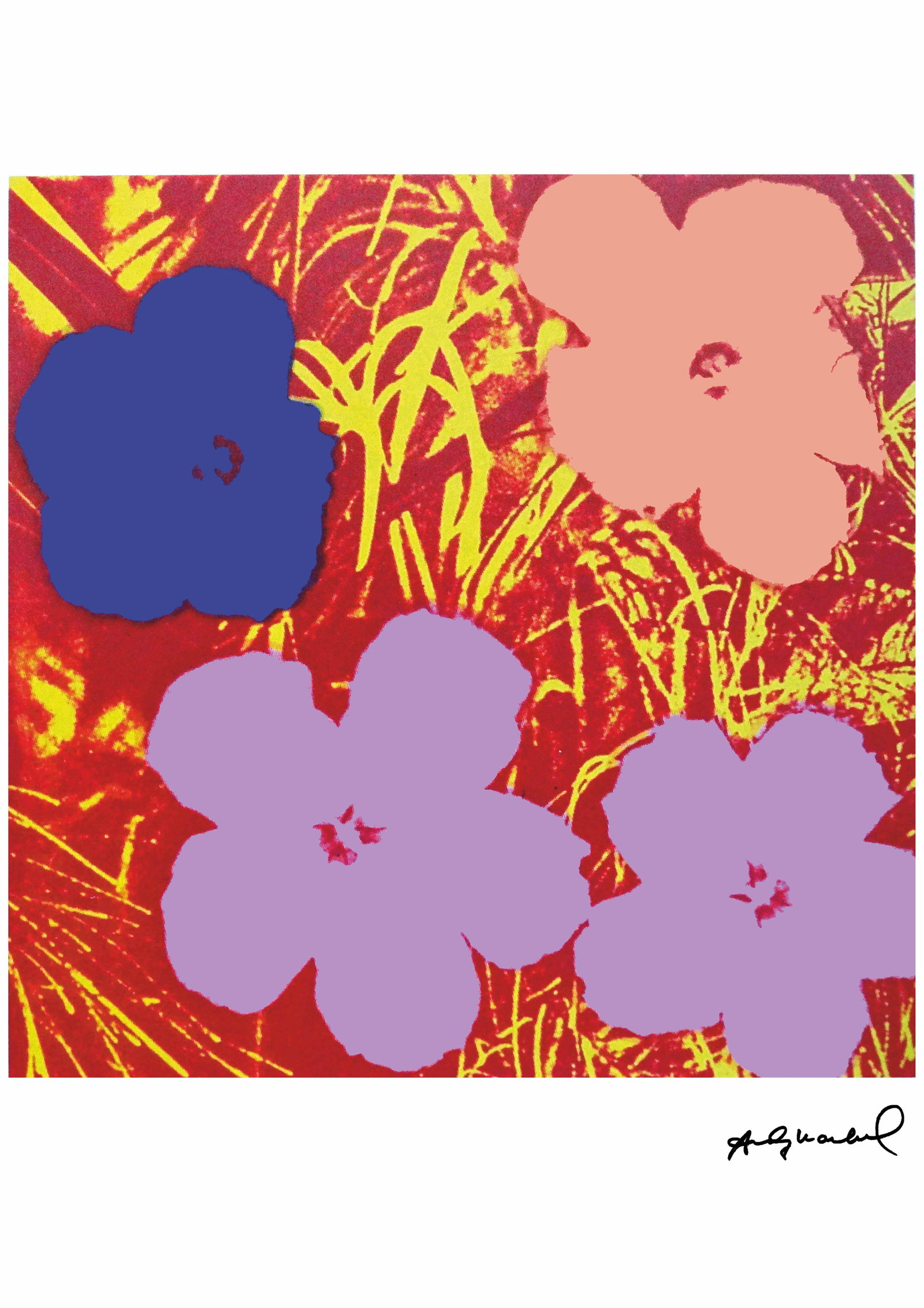 Andy Warhol (AFTER) silkscreen poster (1 of 1)