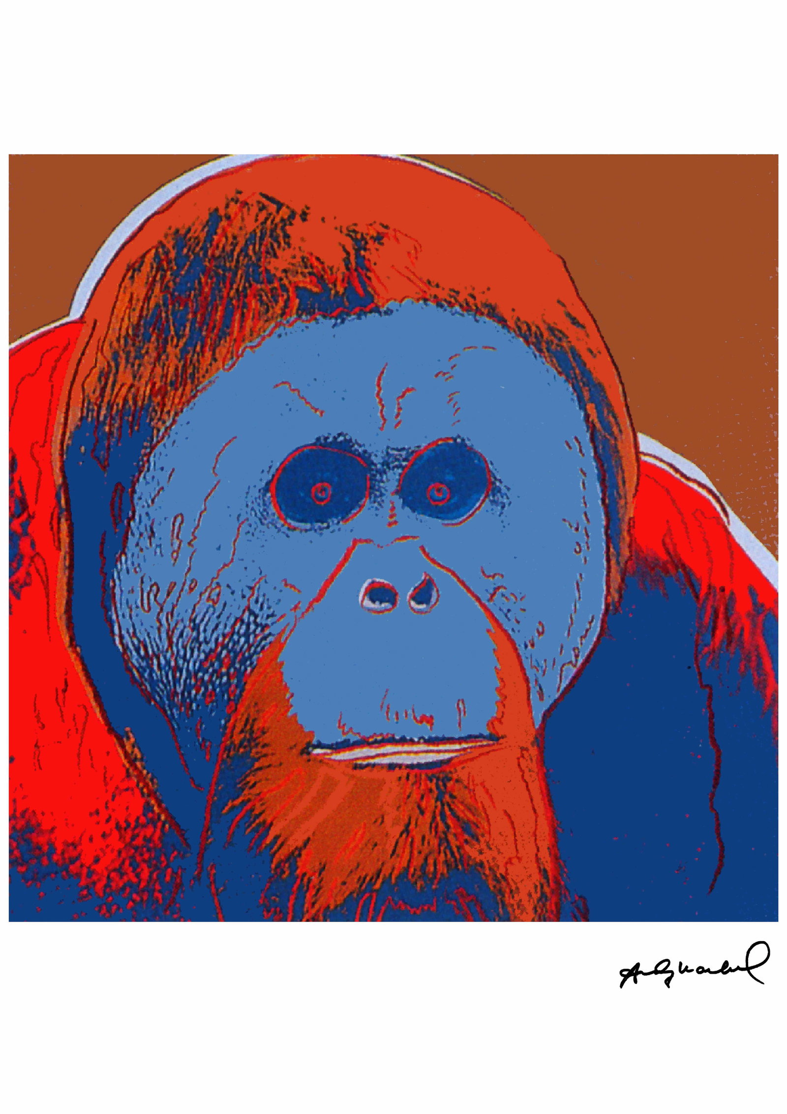 Andy Warhol (AFTER) silkscreen poster: Author Andy Warhol Technique: Silkscreen poster sheet size: 50 x 65 cm Paper type: Cotton Privilege Executed: 2000 - 2010