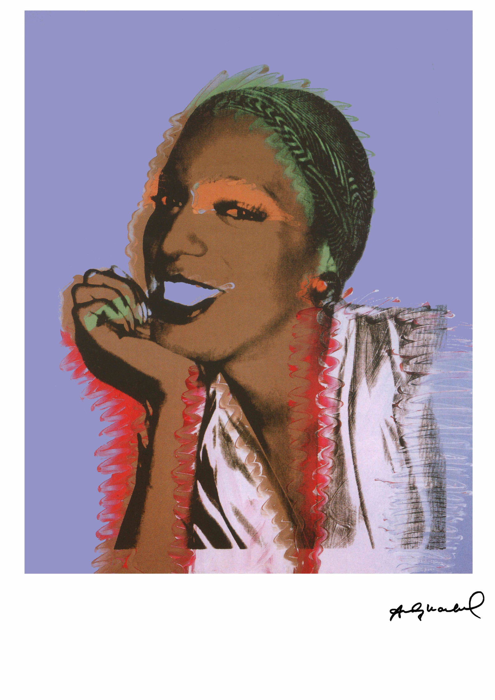 Andy Warhol (AFTER) silkscreen poster: Author Andy Warhol Technique: Silkscreen poster sheet size: 50 x 65 cm Paper type: Cotton Privilege Executed: 2000 - 2010