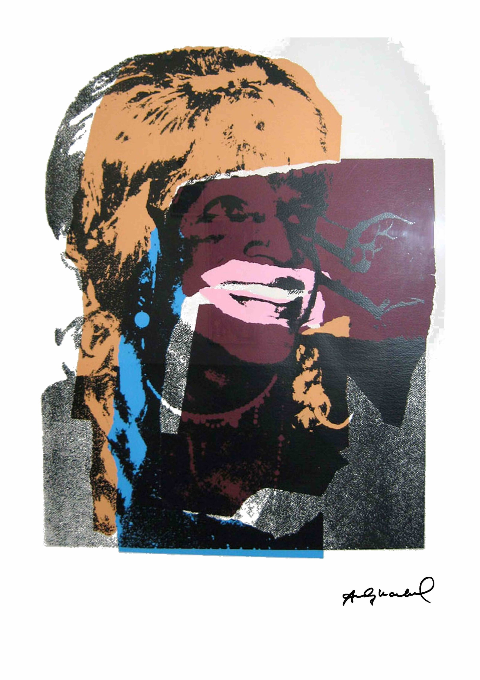 Andy Warhol (AFTER) silkscreen poster: Author Andy Warhol Technique: Silkscreen poster sheet size: 50 x 65 cm Paper type: Cotton Privilege Executed: 2000 - 2010