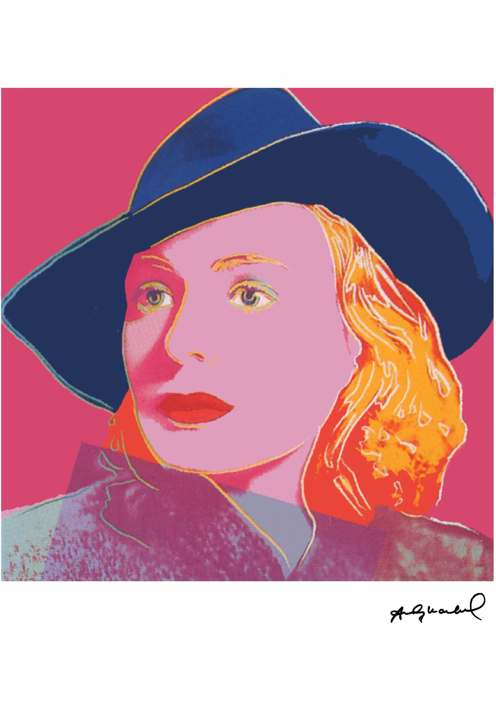 Andy Warhol (AFTER) silkscreen poster (1 of 1)