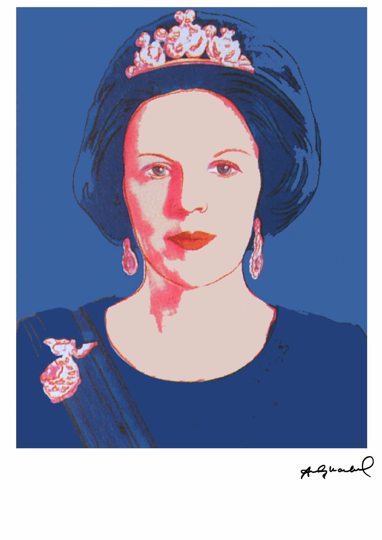 Andy Warhol (AFTER) silkscreen poster (1 of 1)