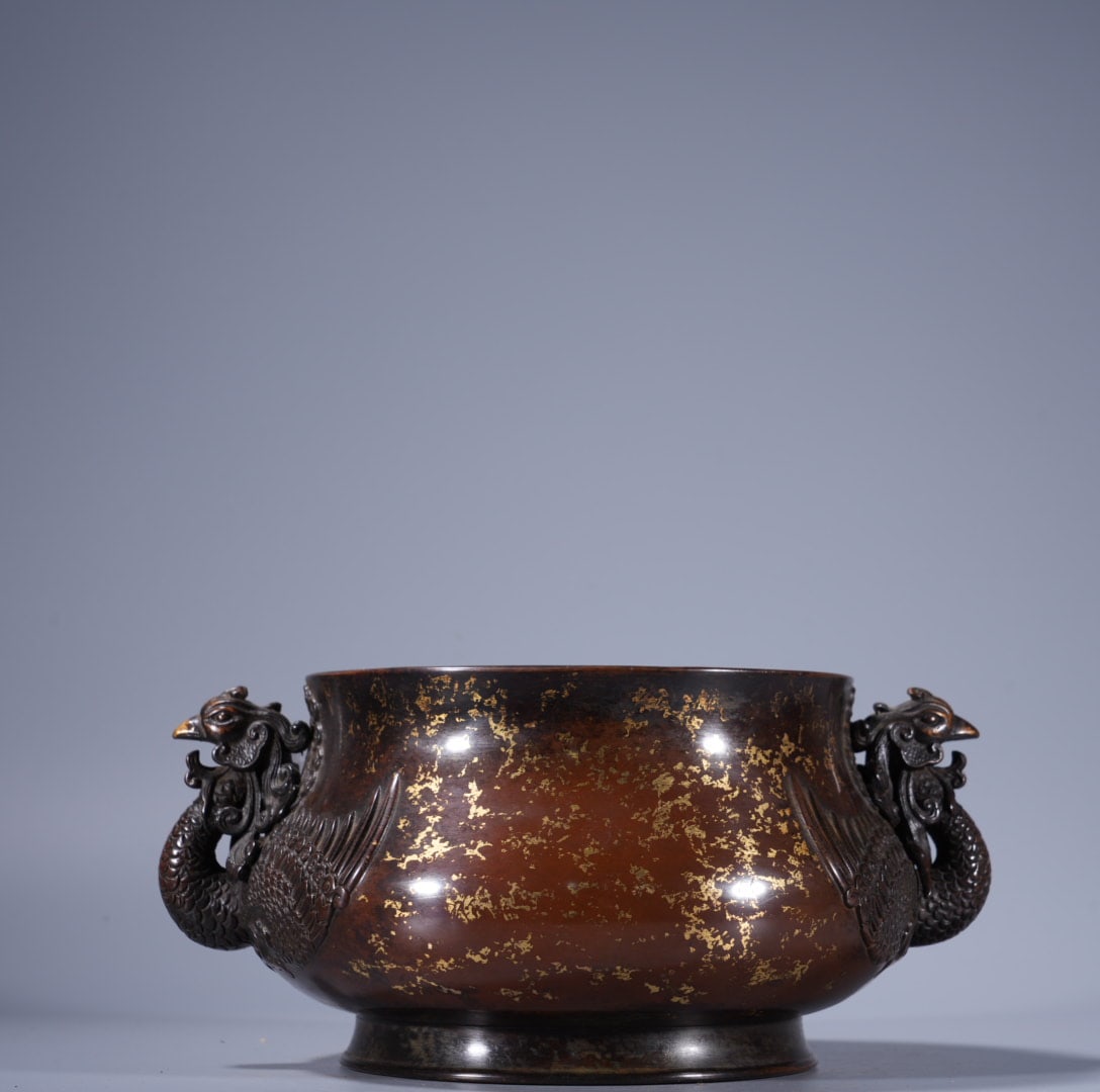 Chinese Antiques Art Bronze Incense Burner censer: Chinese Antiques Art Asian Antiques Porcelain Bronze Jade Painting Scroll Gold Chinese Ming Dynasty Furniture