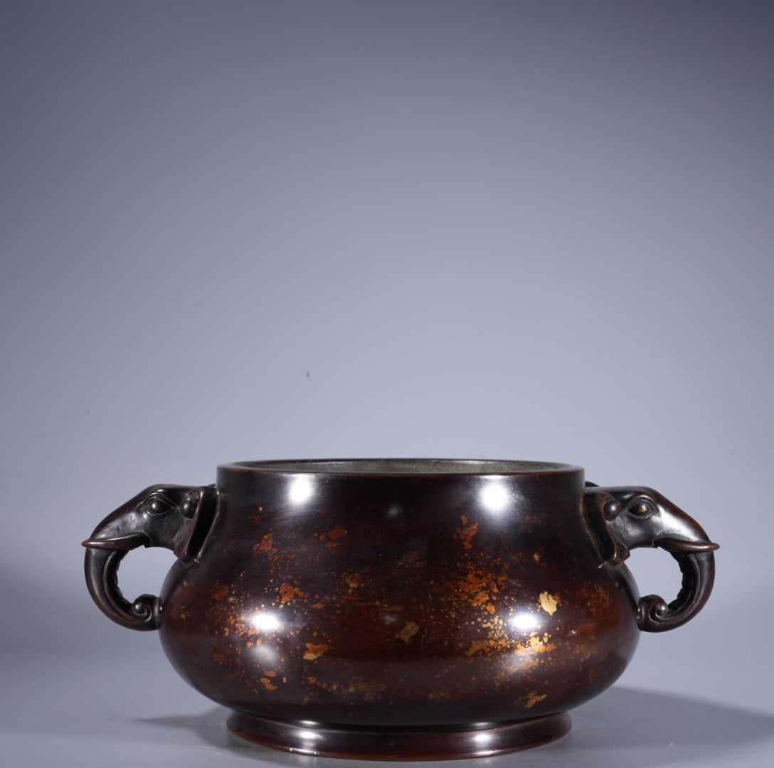 Chinese Antiques Art Bronze Incense Burner censer: Chinese Antiques Art Asian Antiques Porcelain Bronze Jade Painting Scroll Gold Chinese Ming Dynasty Furniture