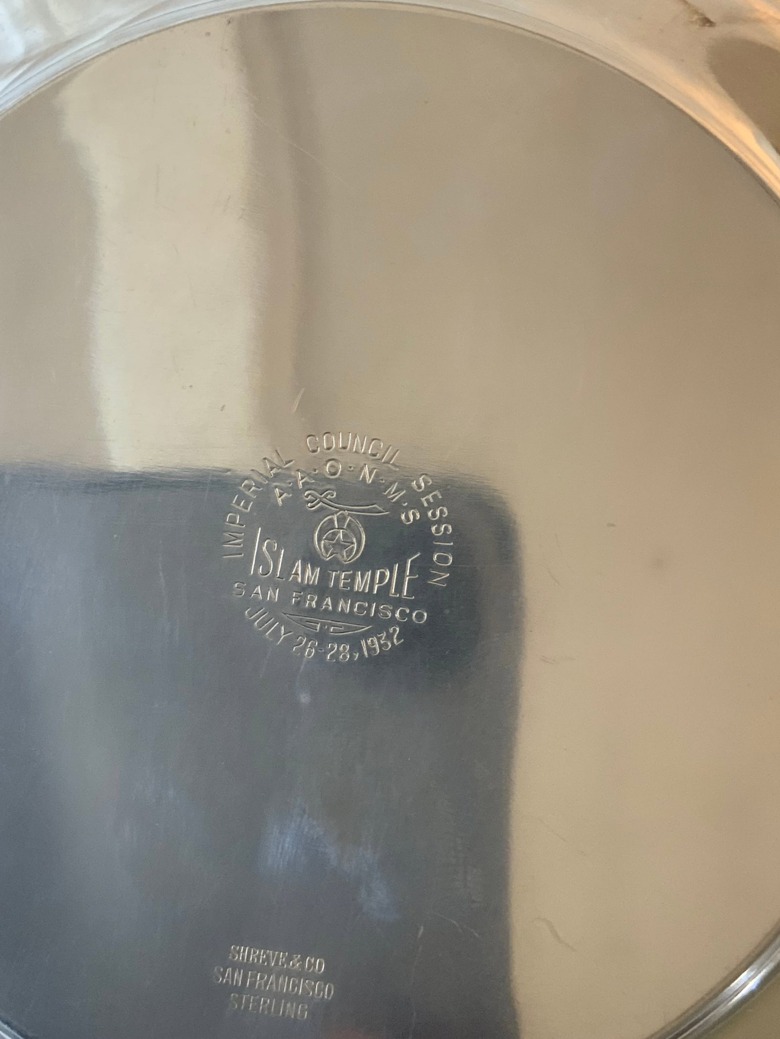 Sterling 9" Plate - 3