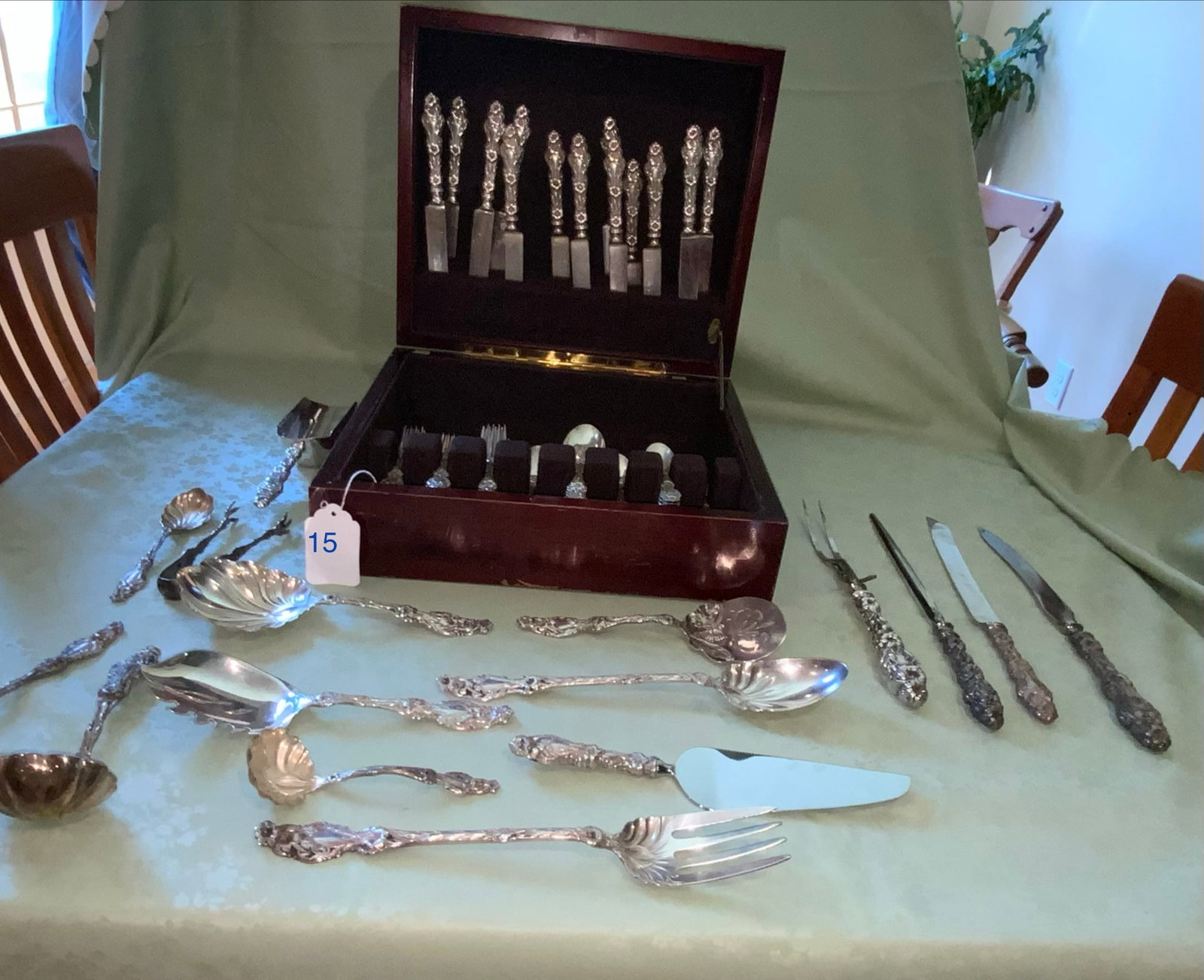 Sterling Flatware Set - 4