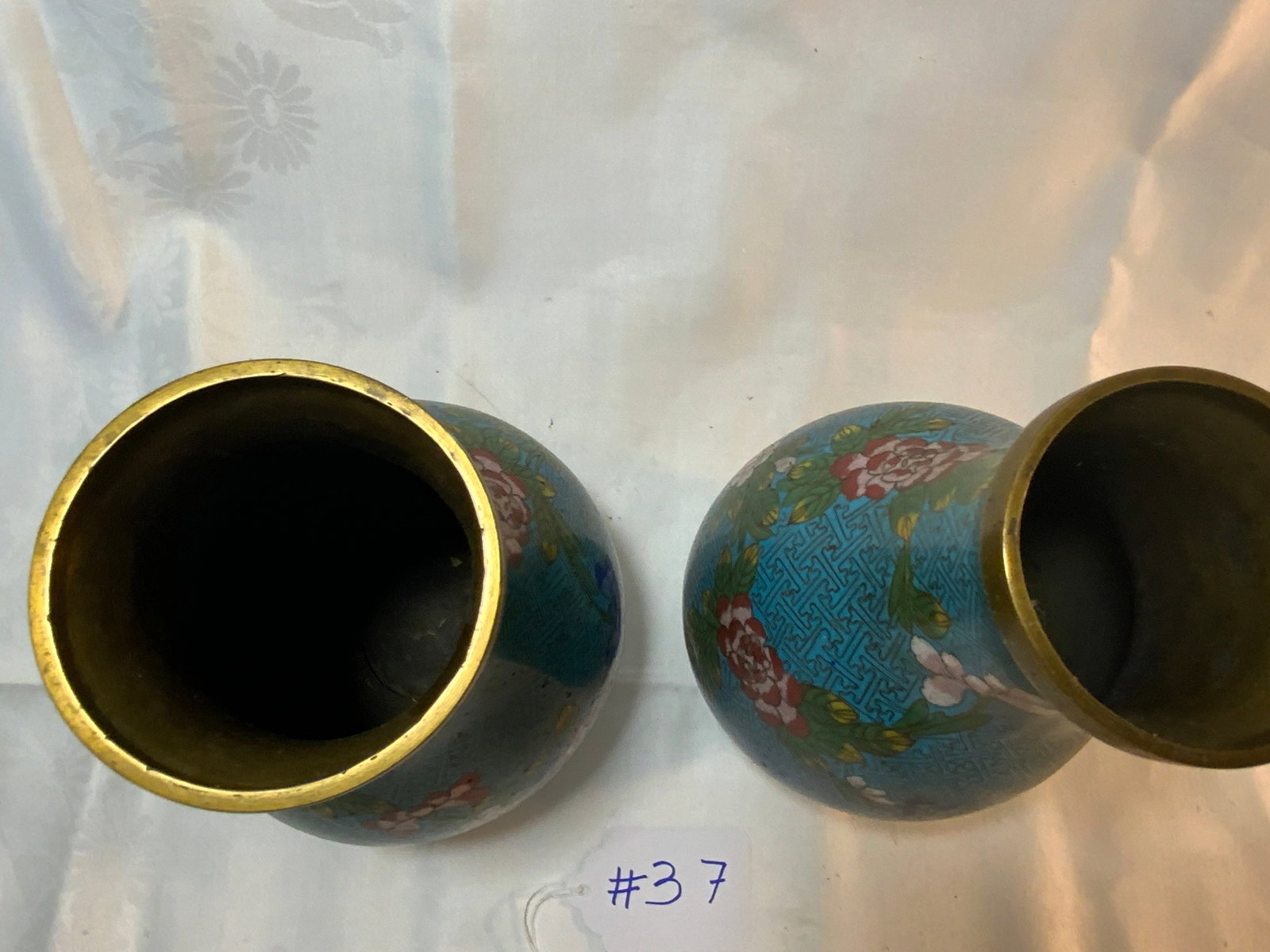 Cloisonne Vases - 2