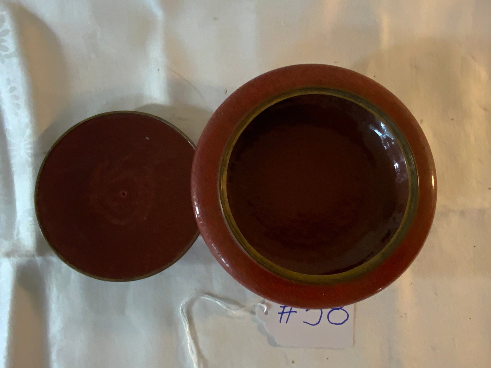 Cloisonne Covered Dish - 2