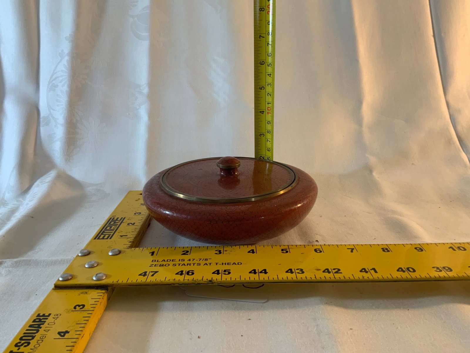 Cloisonne Covered Dish - 5