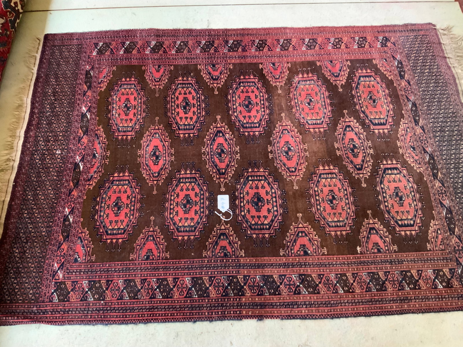 Oriental Bakhara Carpet - 2