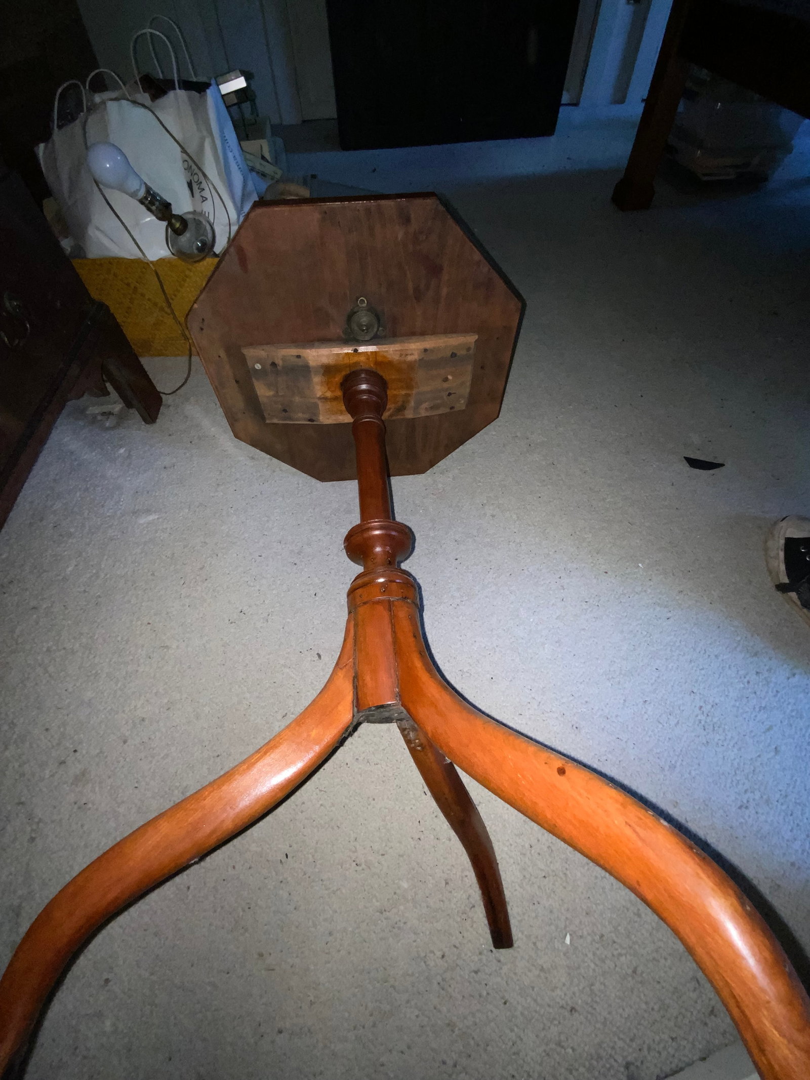 Federal Cherry Candle Stand - 4