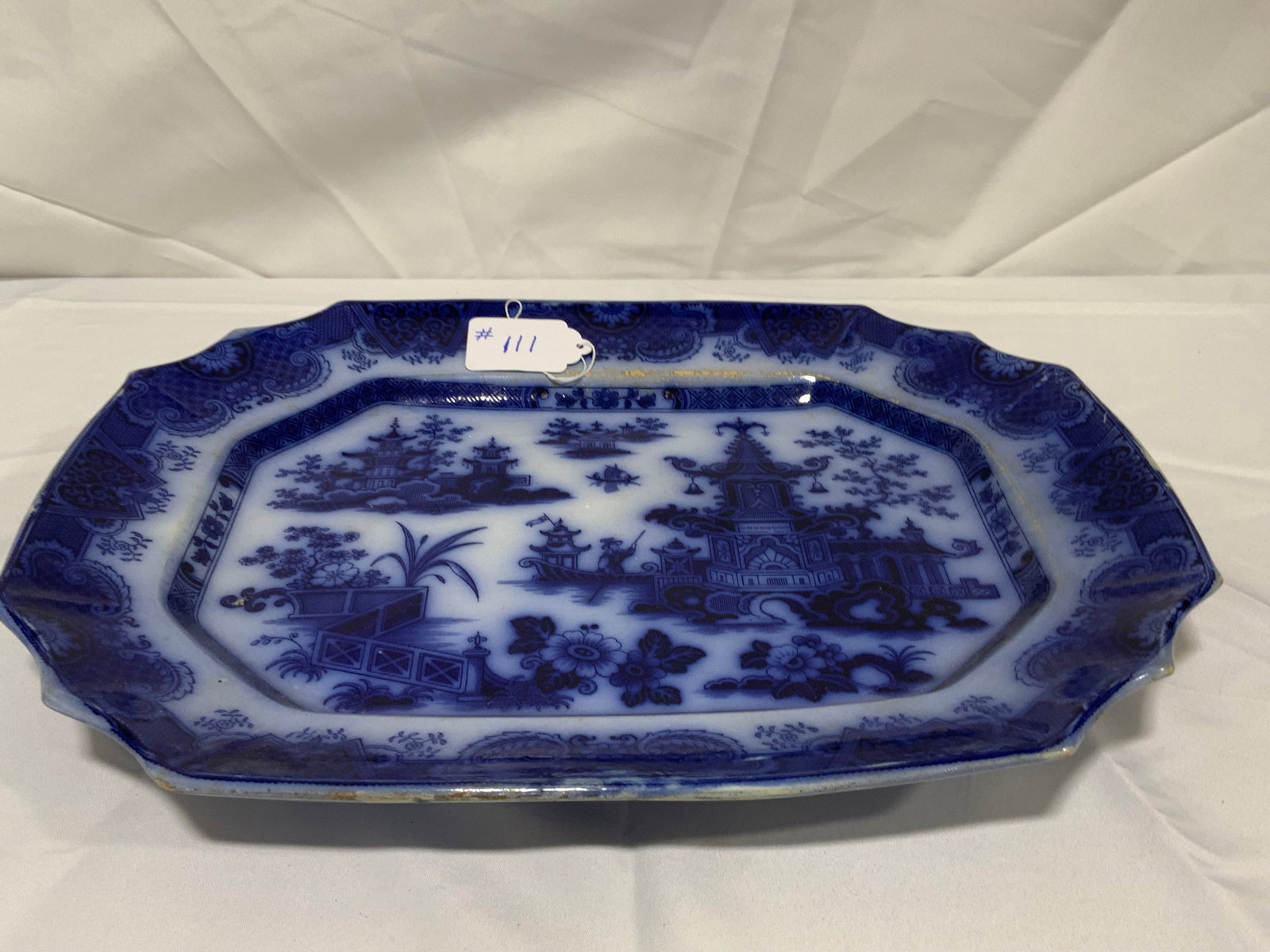 Flow Blue Platter - 2
