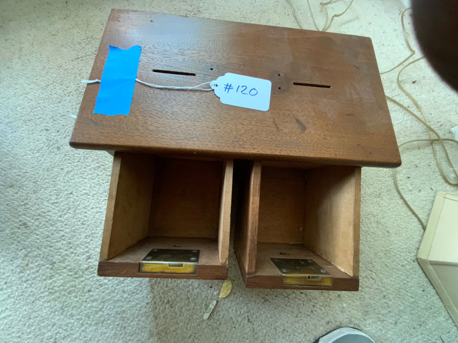 Walnut Ballot Box - 4