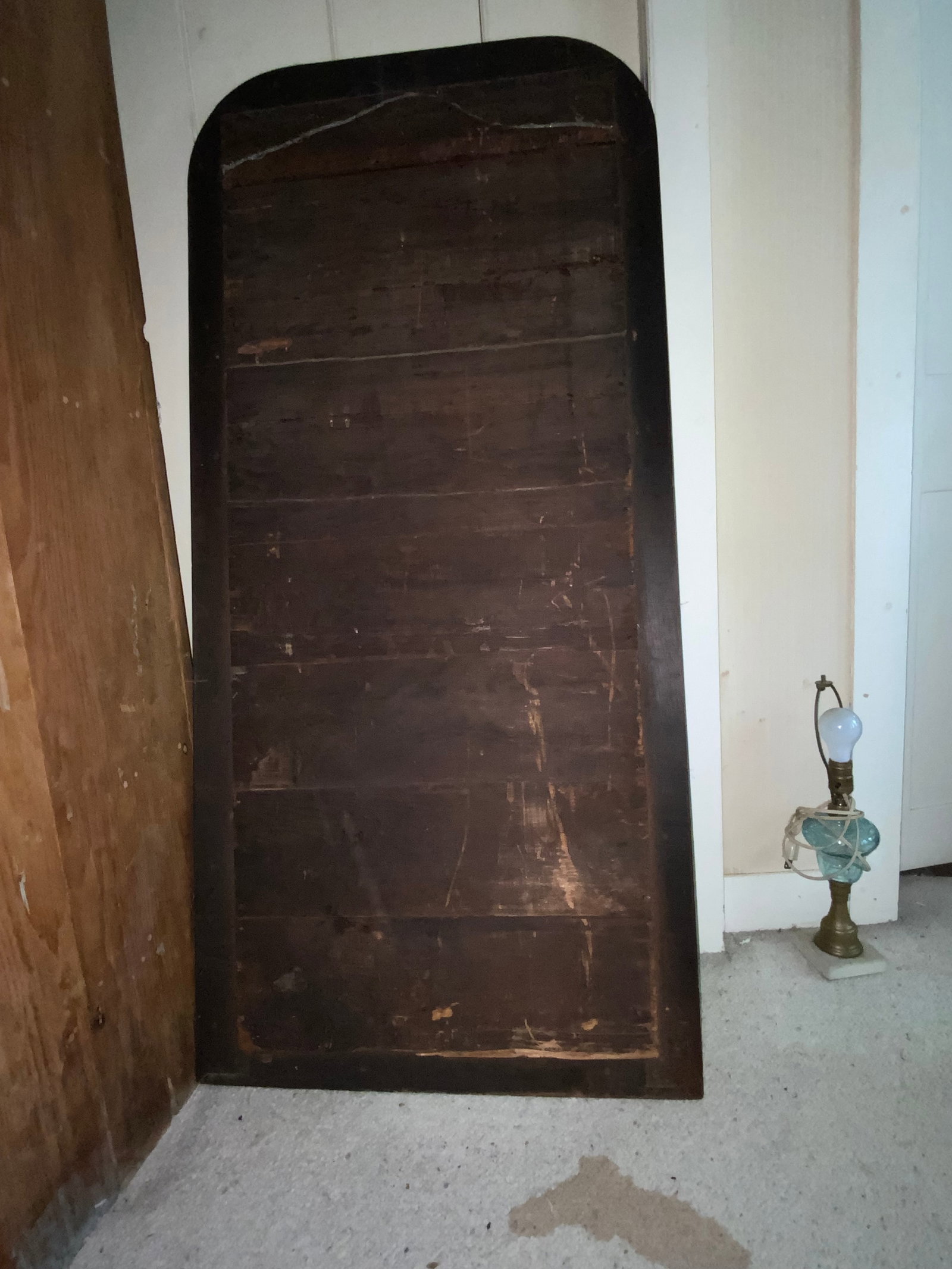 Walnut Hall Mirror - 3