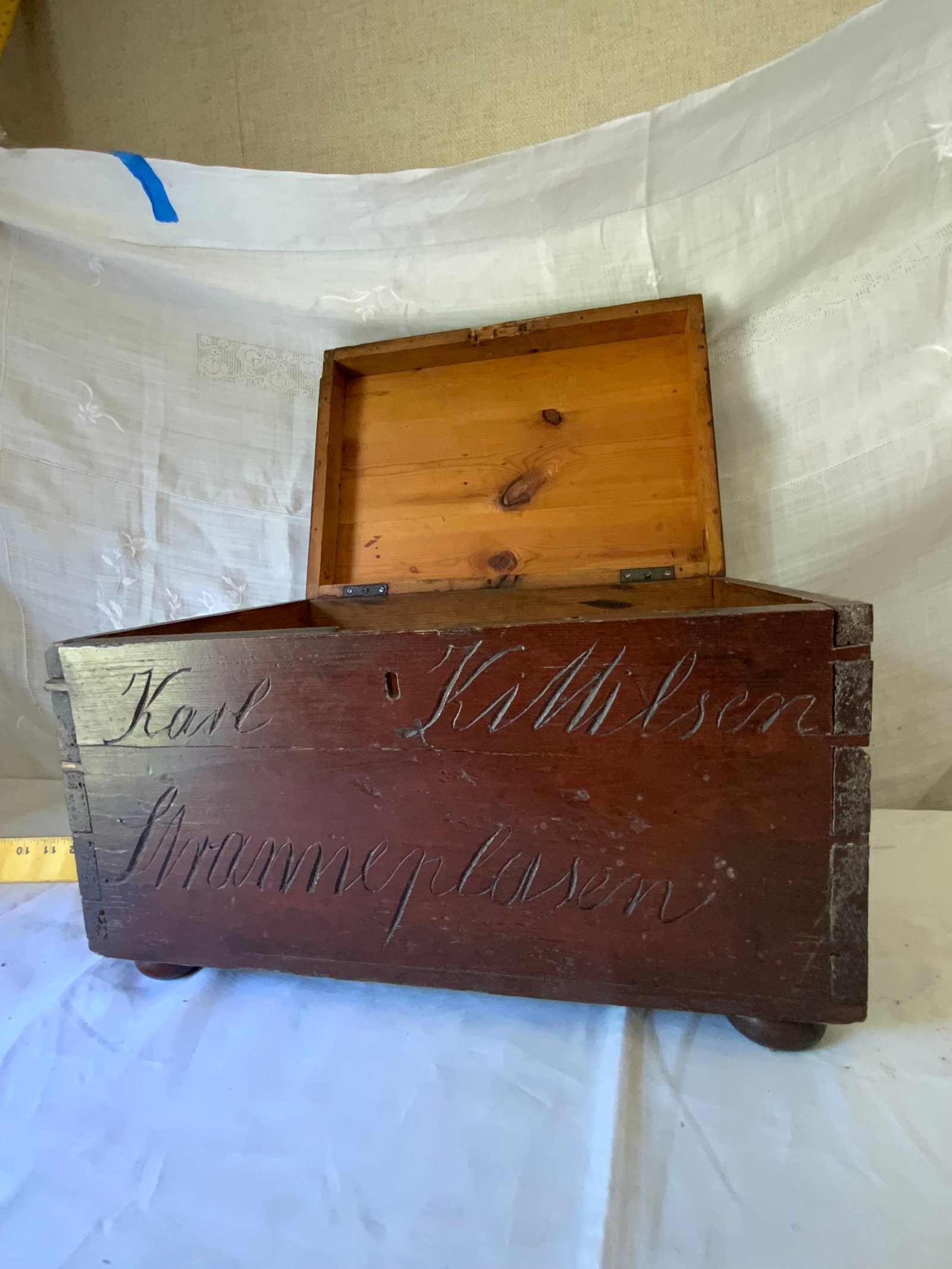Norwegian Immigrant's Trunk - 3