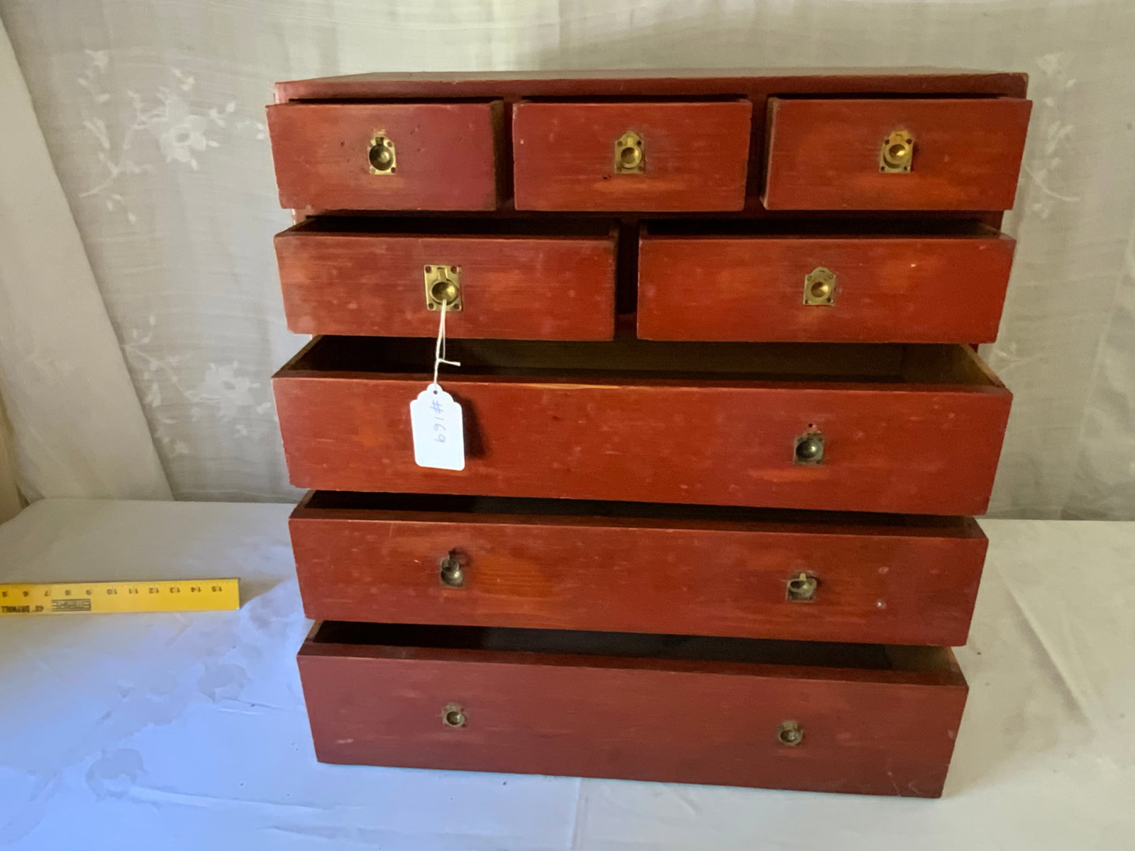 Red Finish Chest - 3