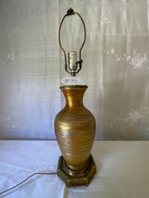 Favrile Art Glass Lamp