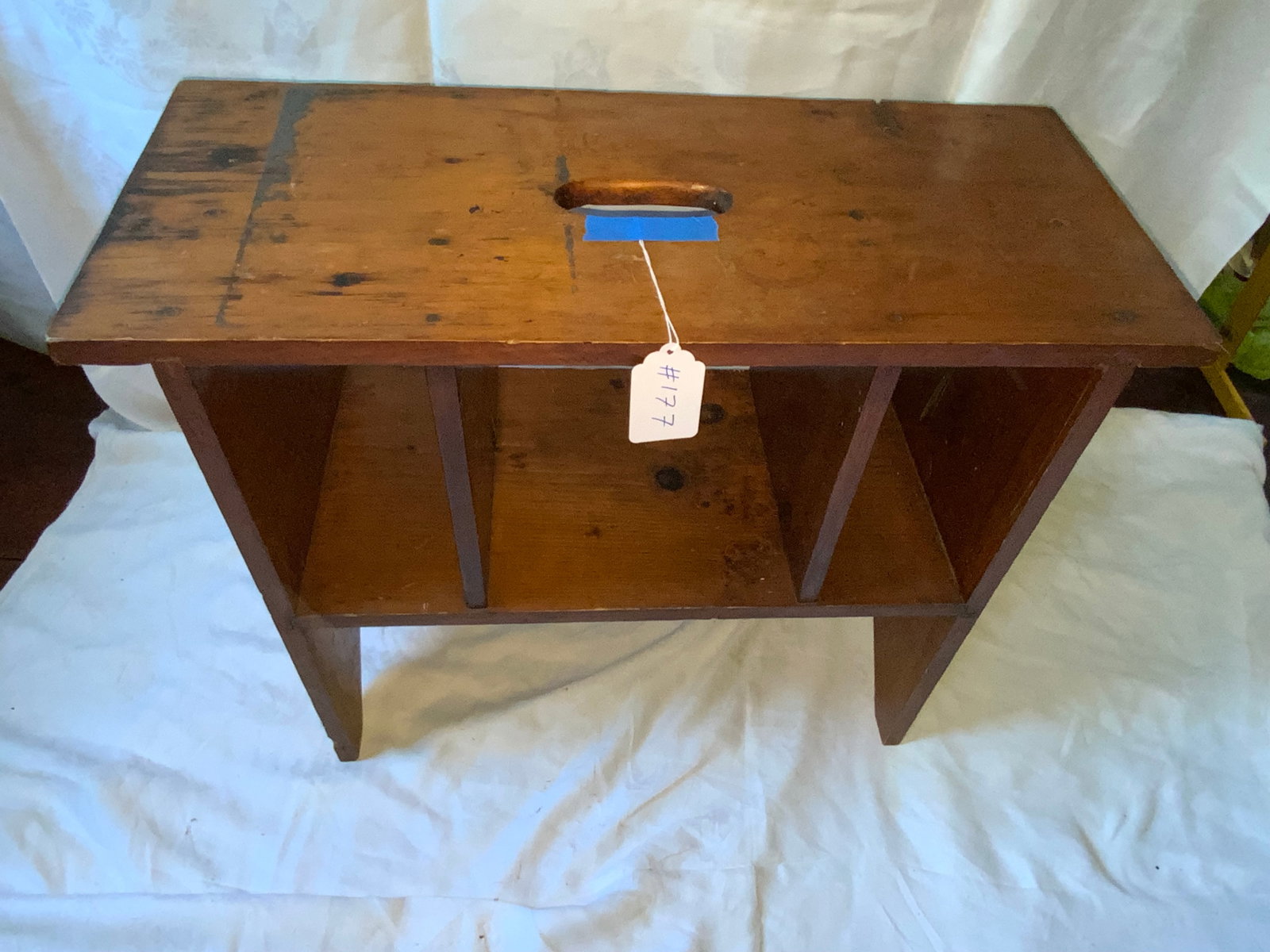 Pine Boot Jack Bench - 2