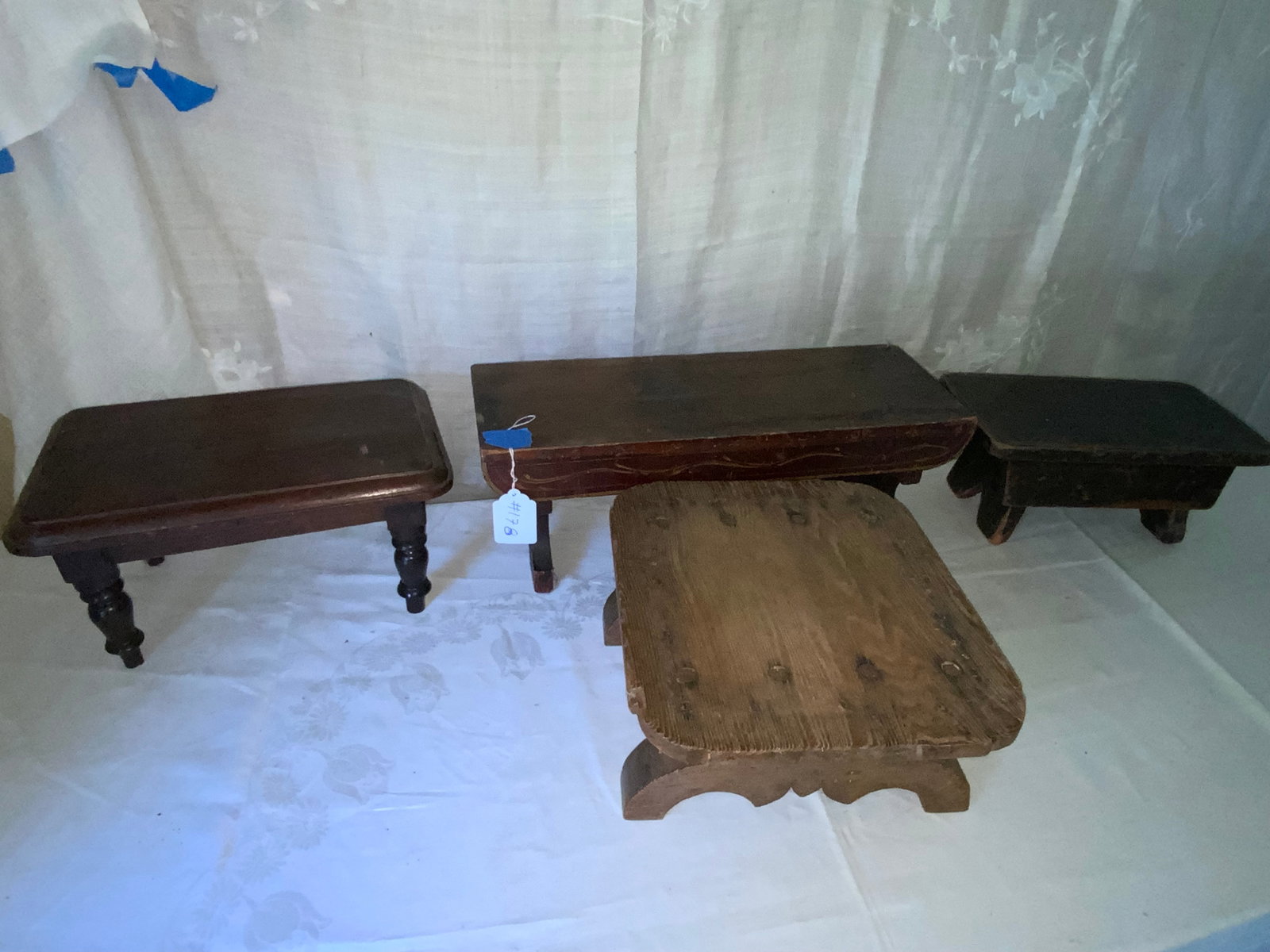 Early Foot Stools - 4