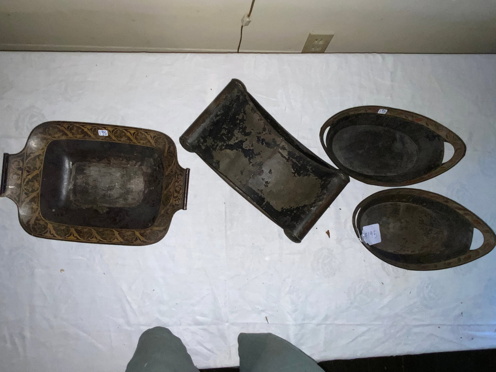 Tole Tin Trays - 2