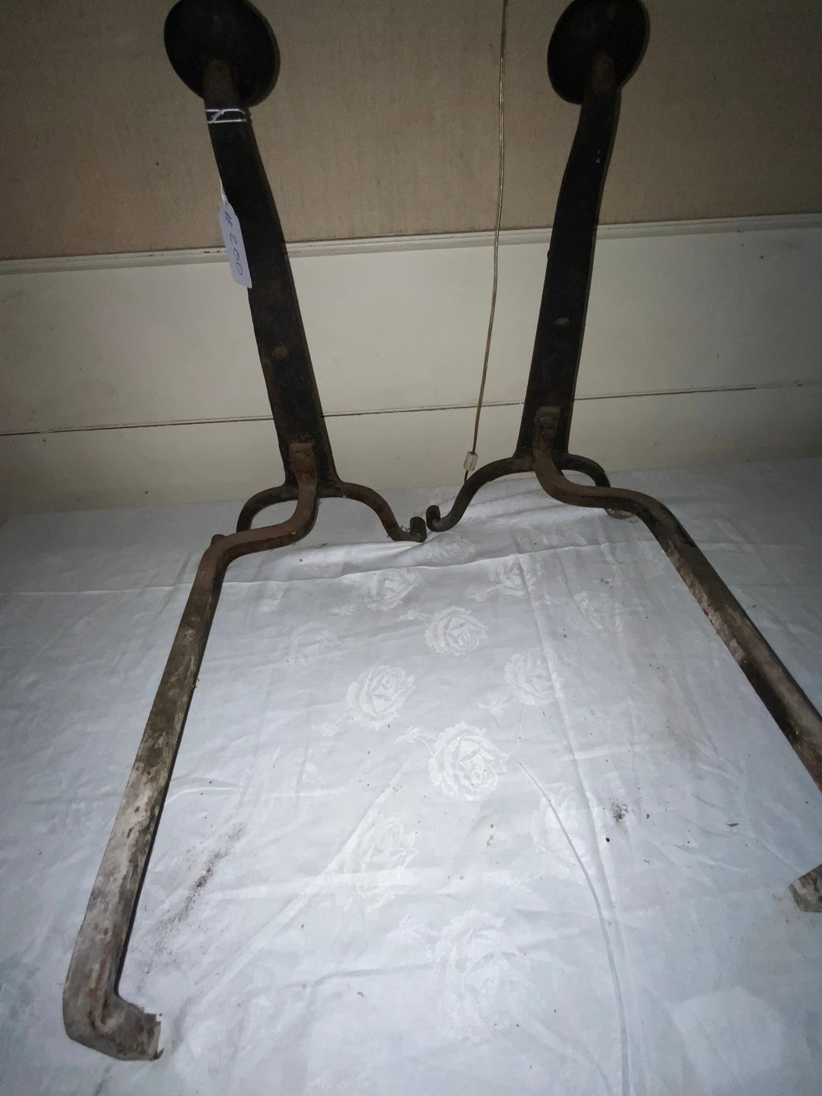Wrought Andirons - 2